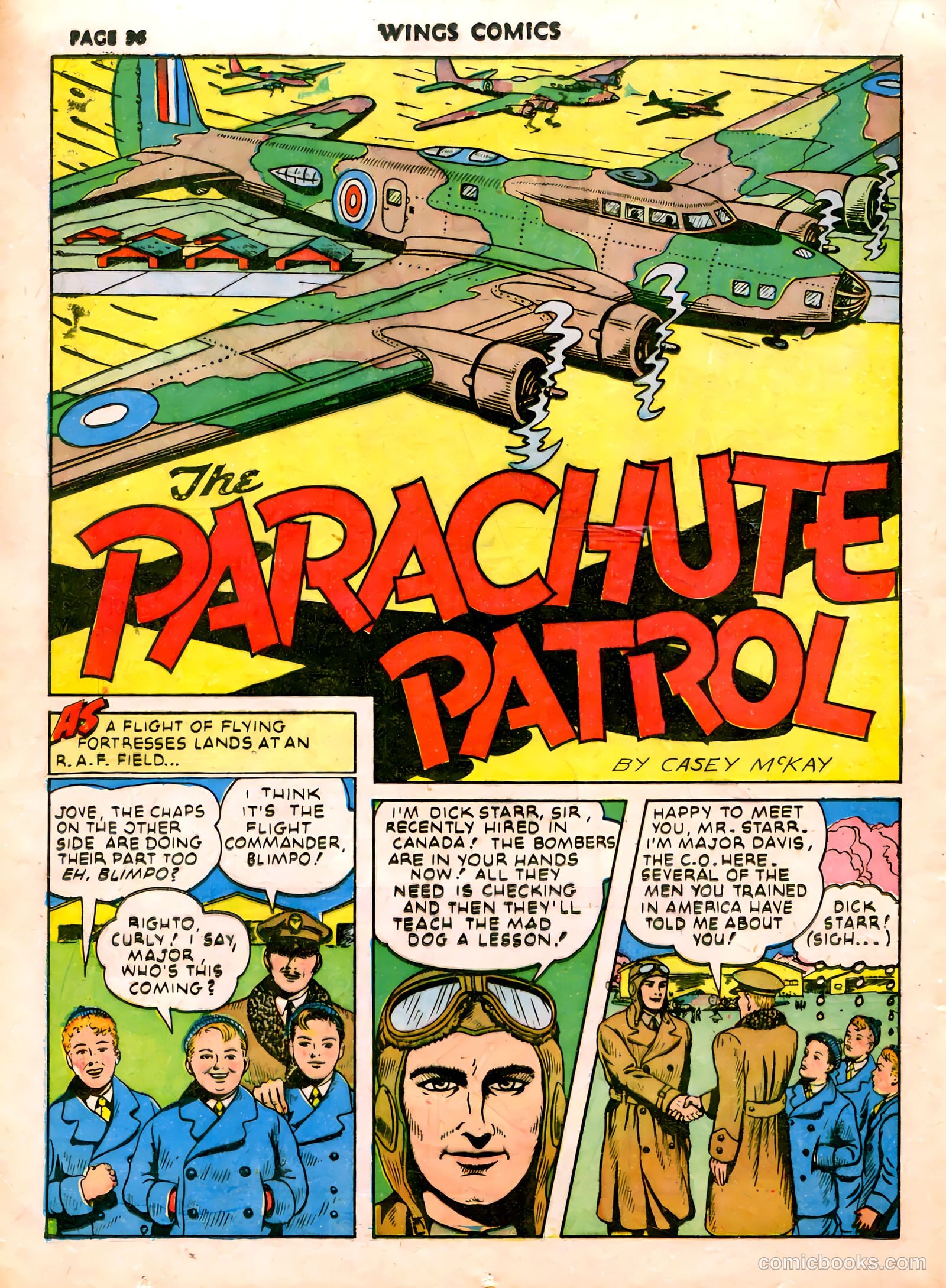 Wings Comics #19 (1942) — page 39 of 68