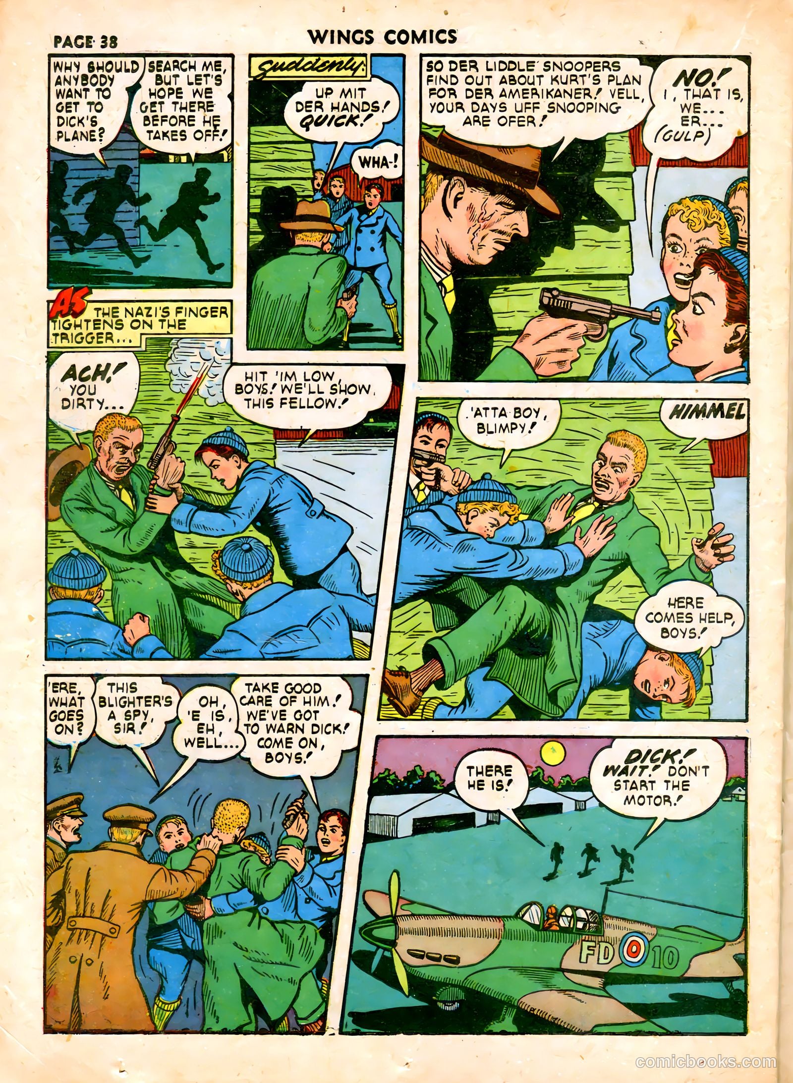Wings Comics #19 (1942) — page 41 of 68