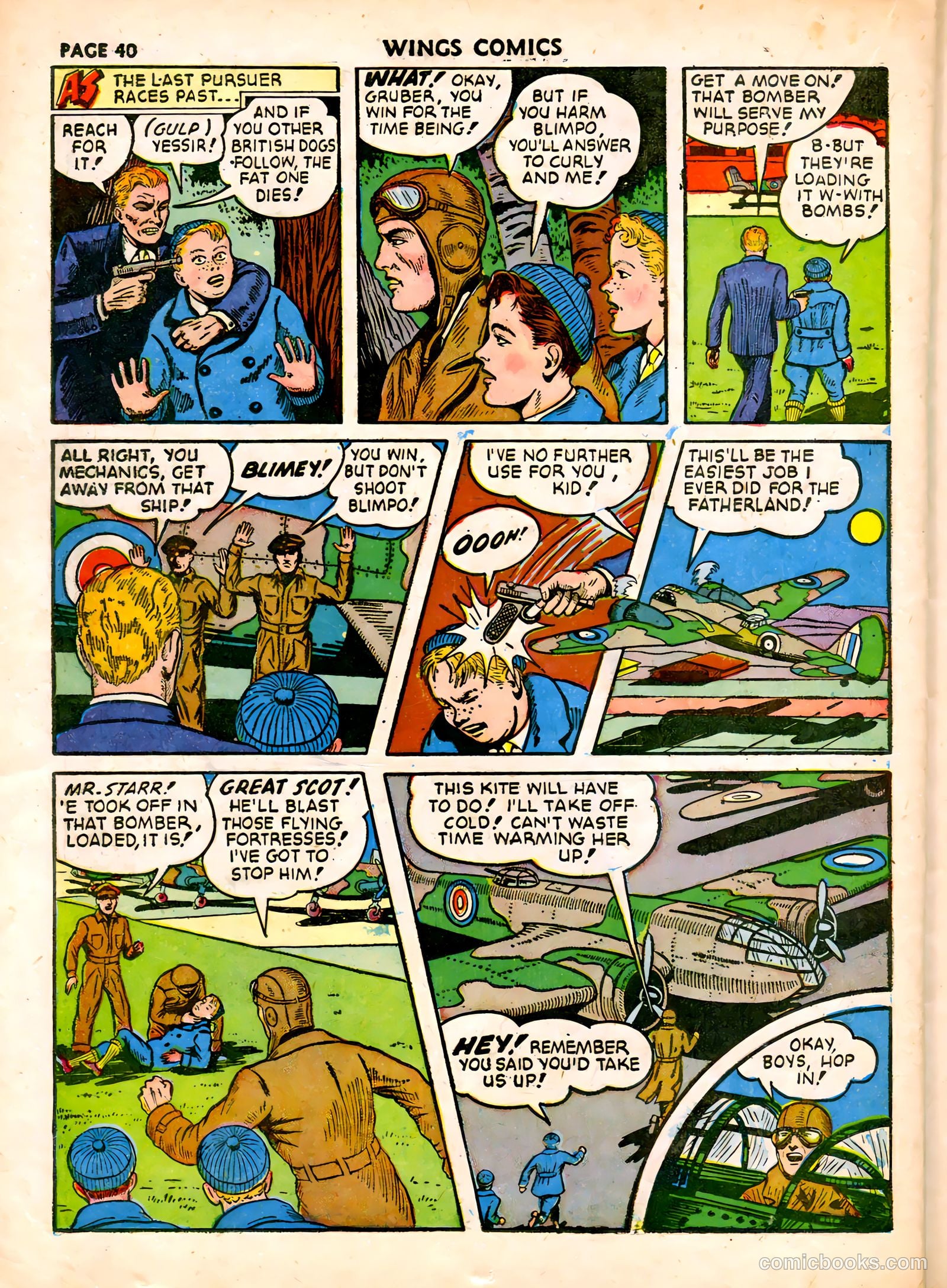 Wings Comics #19 (1942) — page 43 of 68