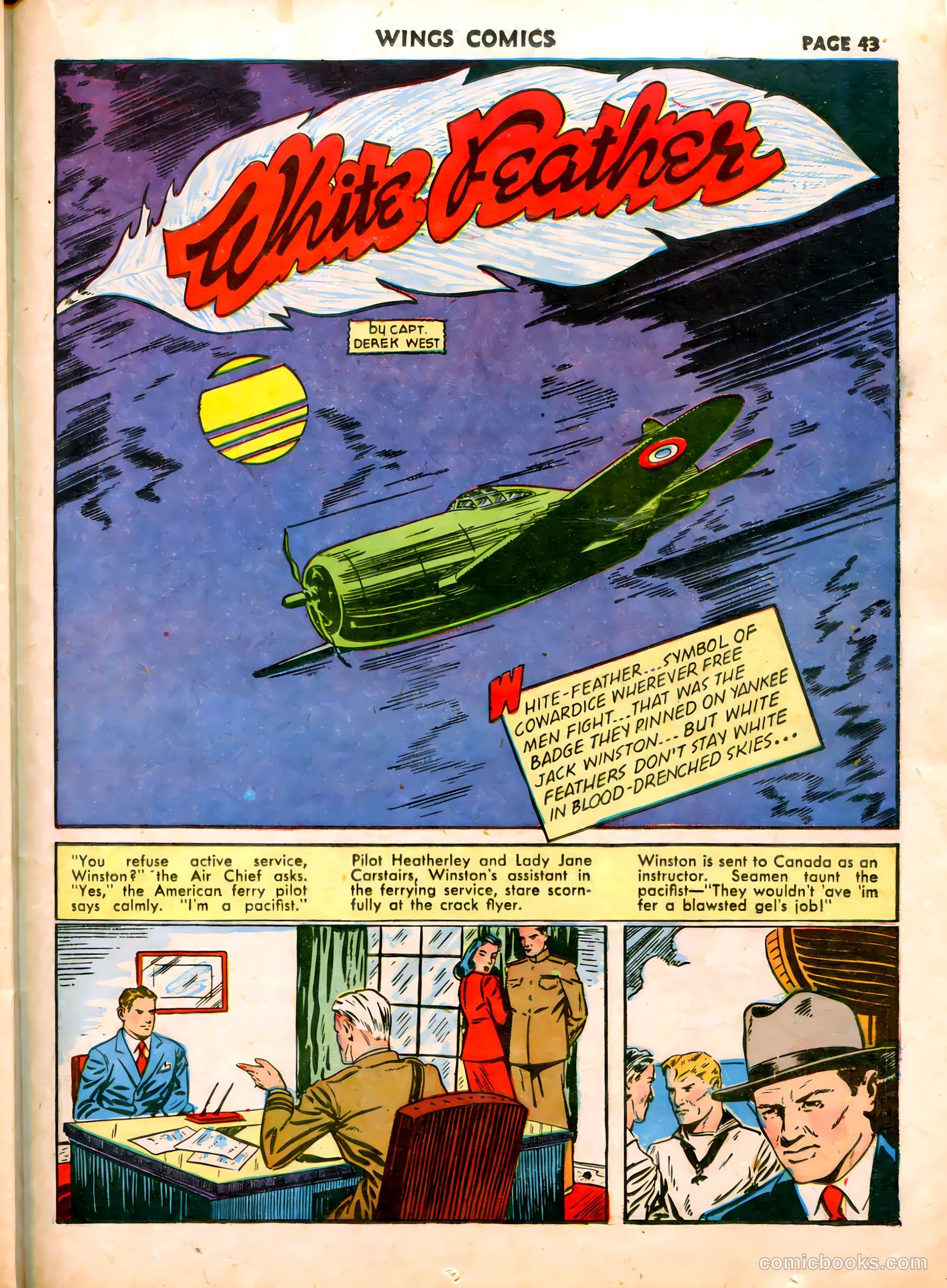 Wings Comics #19 (1942) — page 46 of 68