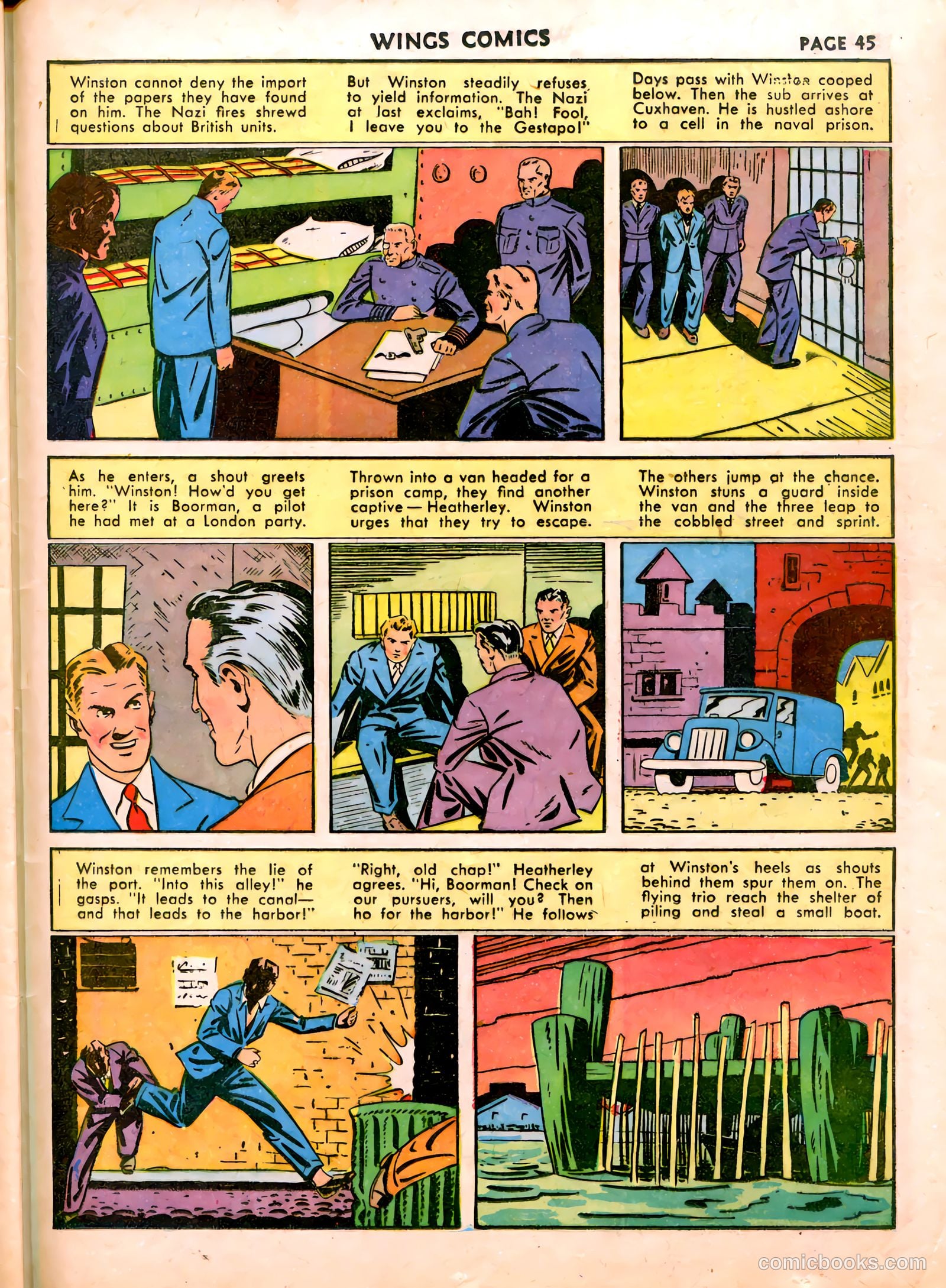 Wings Comics #19 (1942) — page 48 of 68