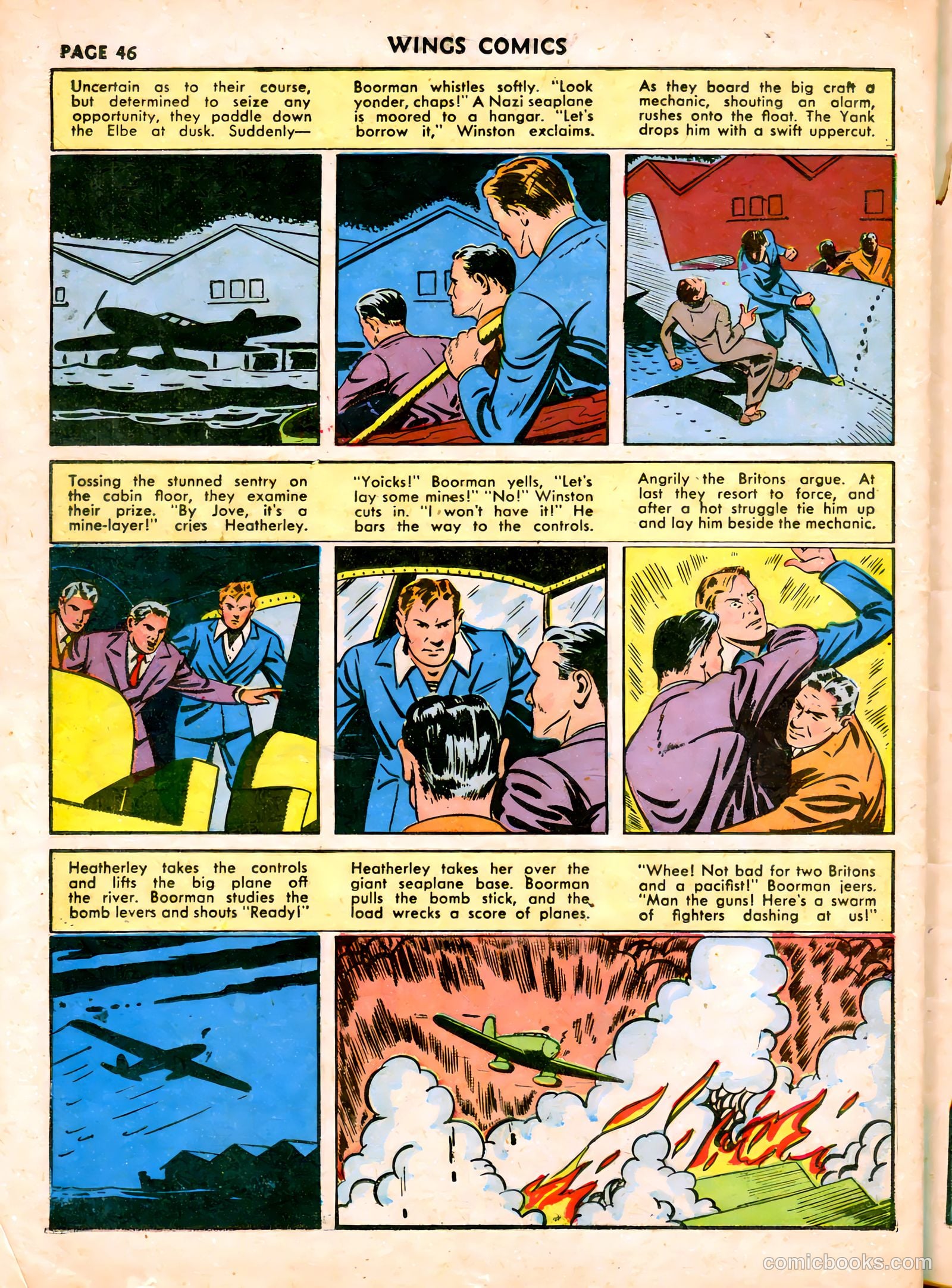 Wings Comics #19 (1942) — page 49 of 68