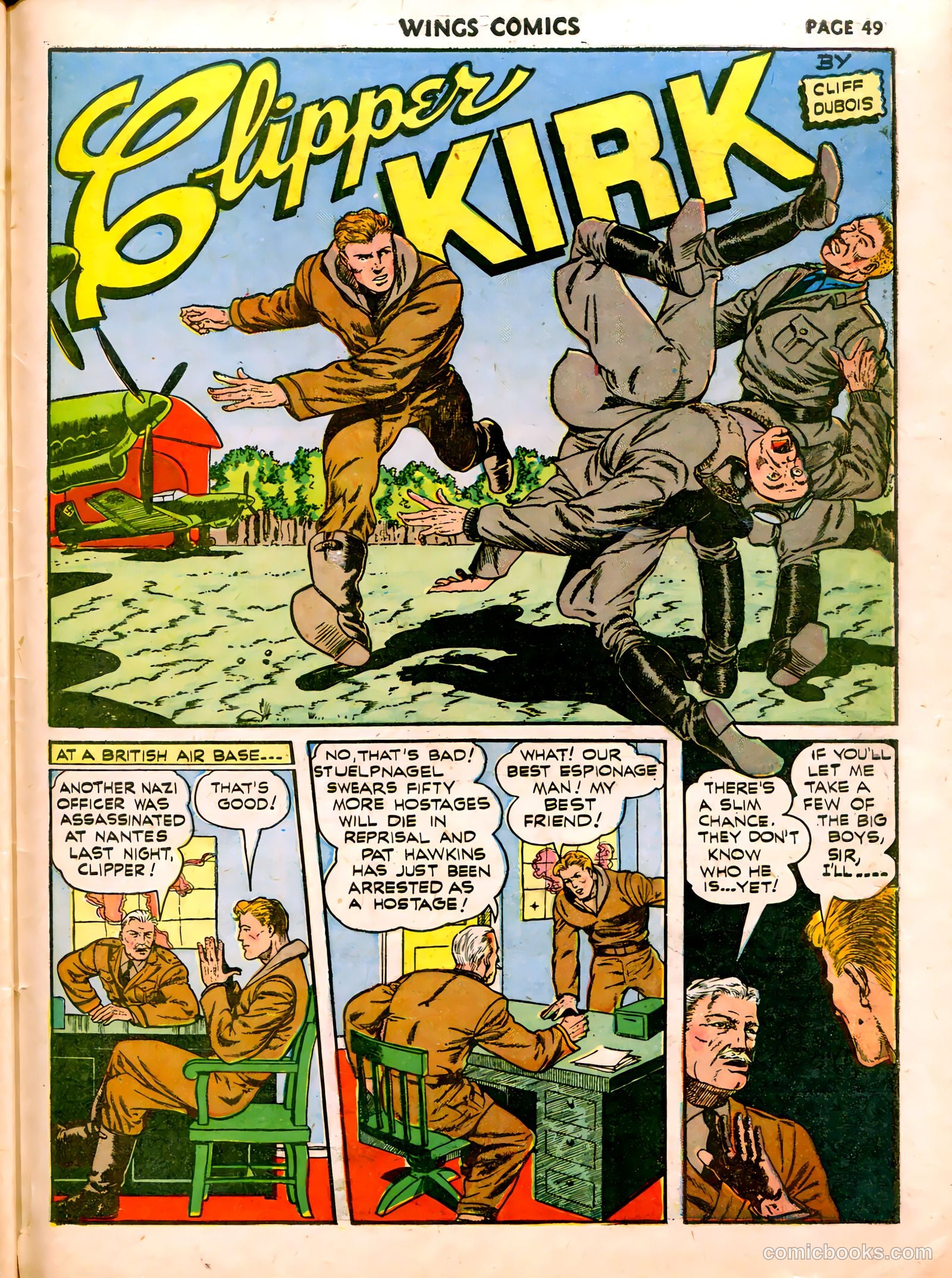 Wings Comics #19 (1942) — page 52 of 68