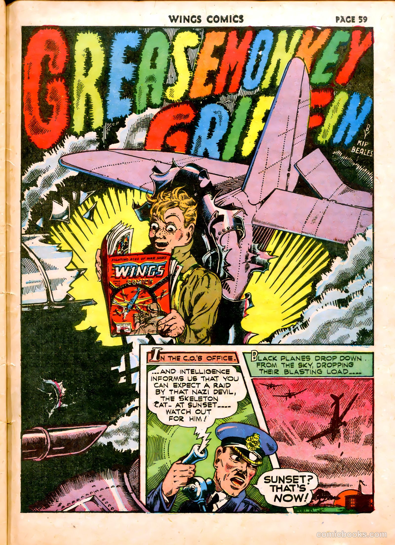 Wings Comics #19 (1942) — page 62 of 68