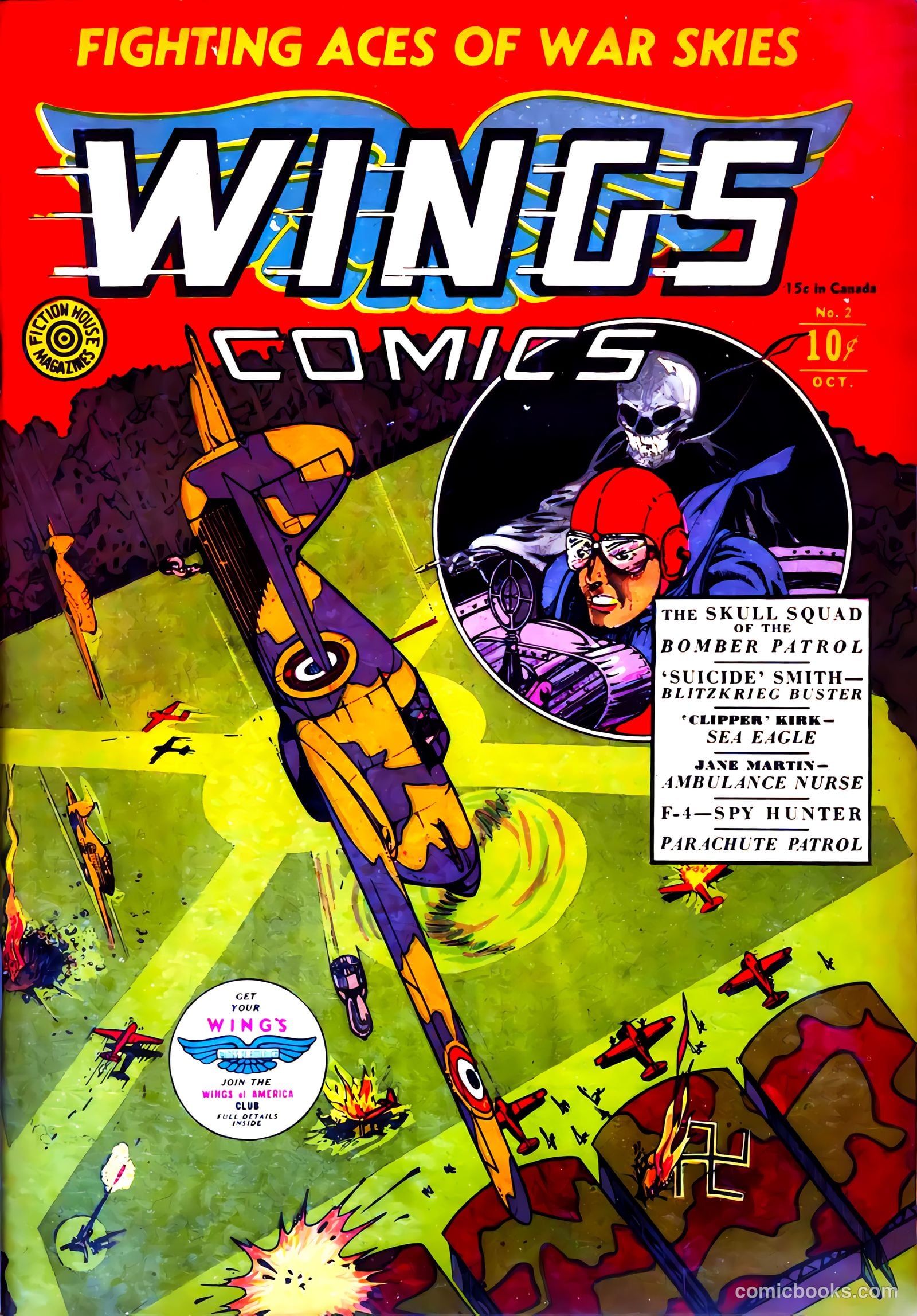 Wings Comics #2