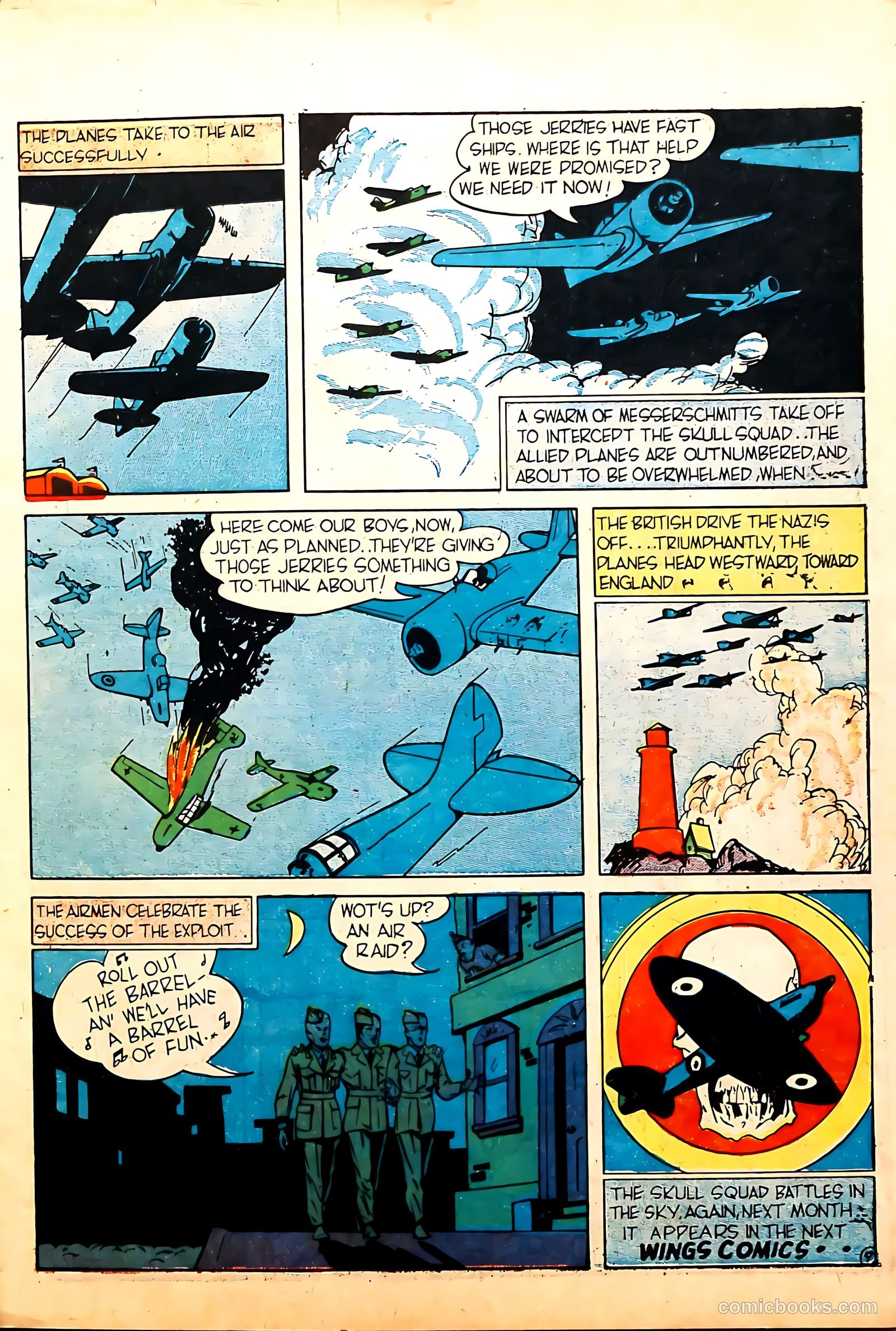 Wings Comics #2 (1940) — page 11 of 68