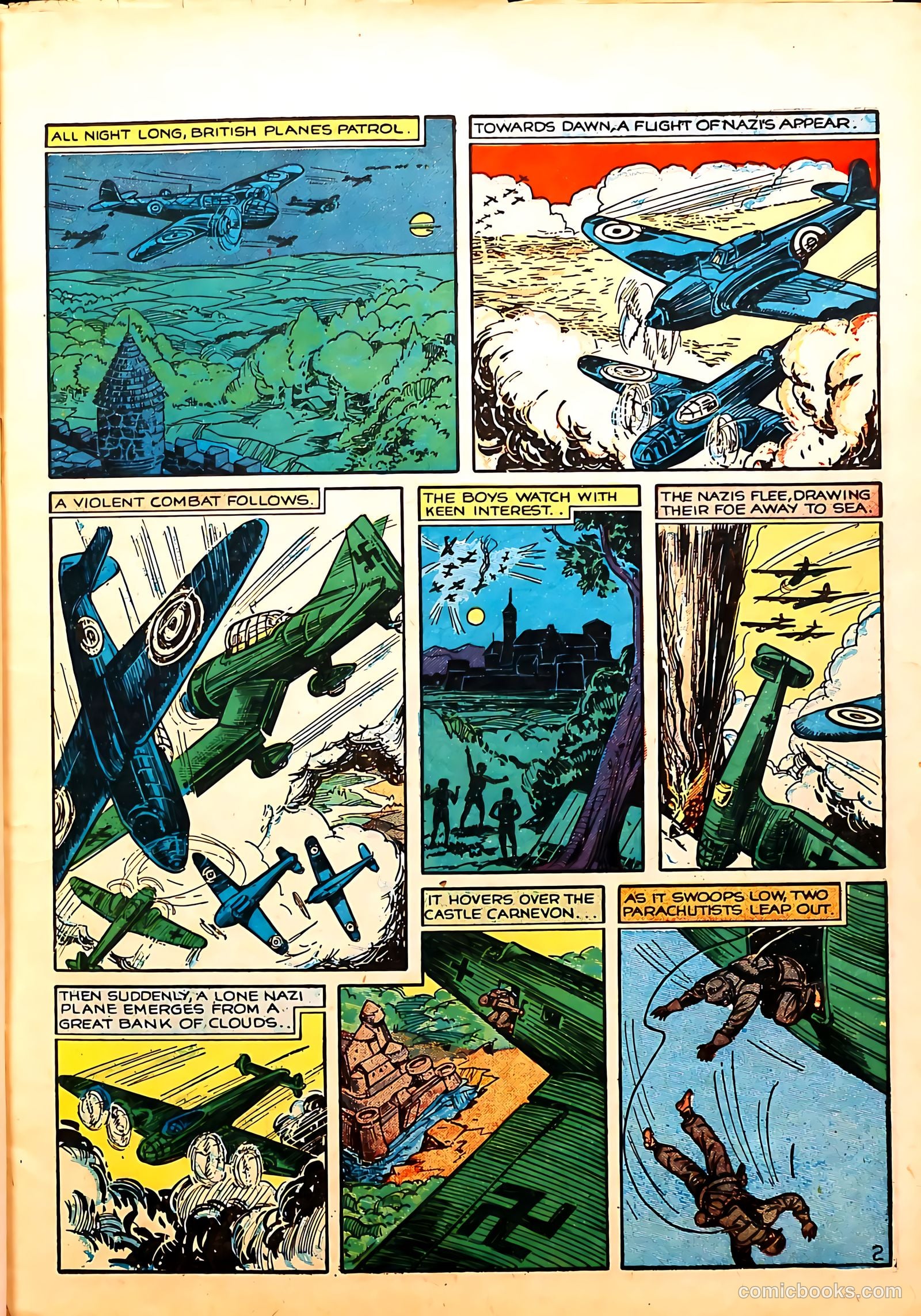 Wings Comics #2 (1940) — page 13 of 68