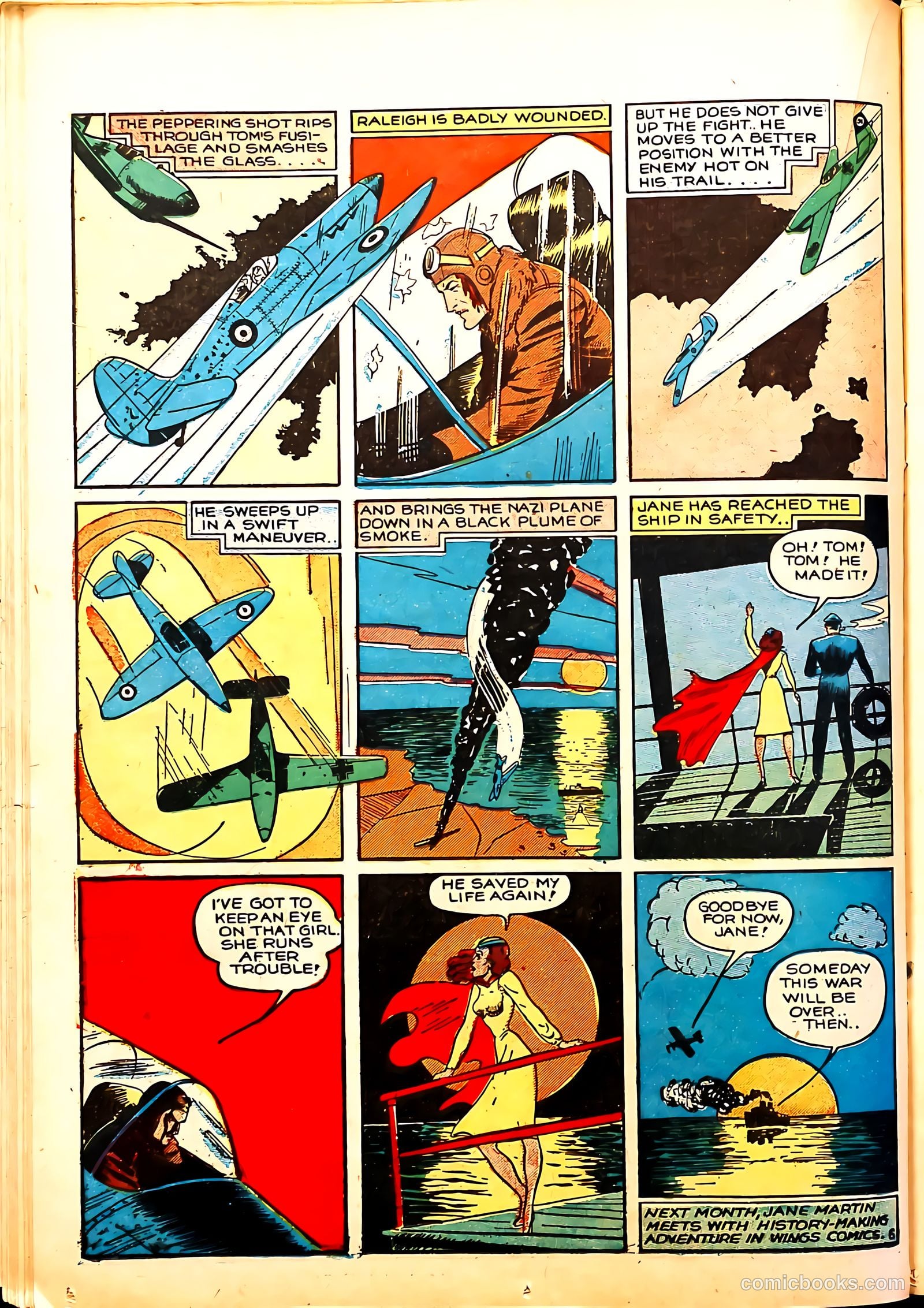 Wings Comics #2 (1940) — page 24 of 68