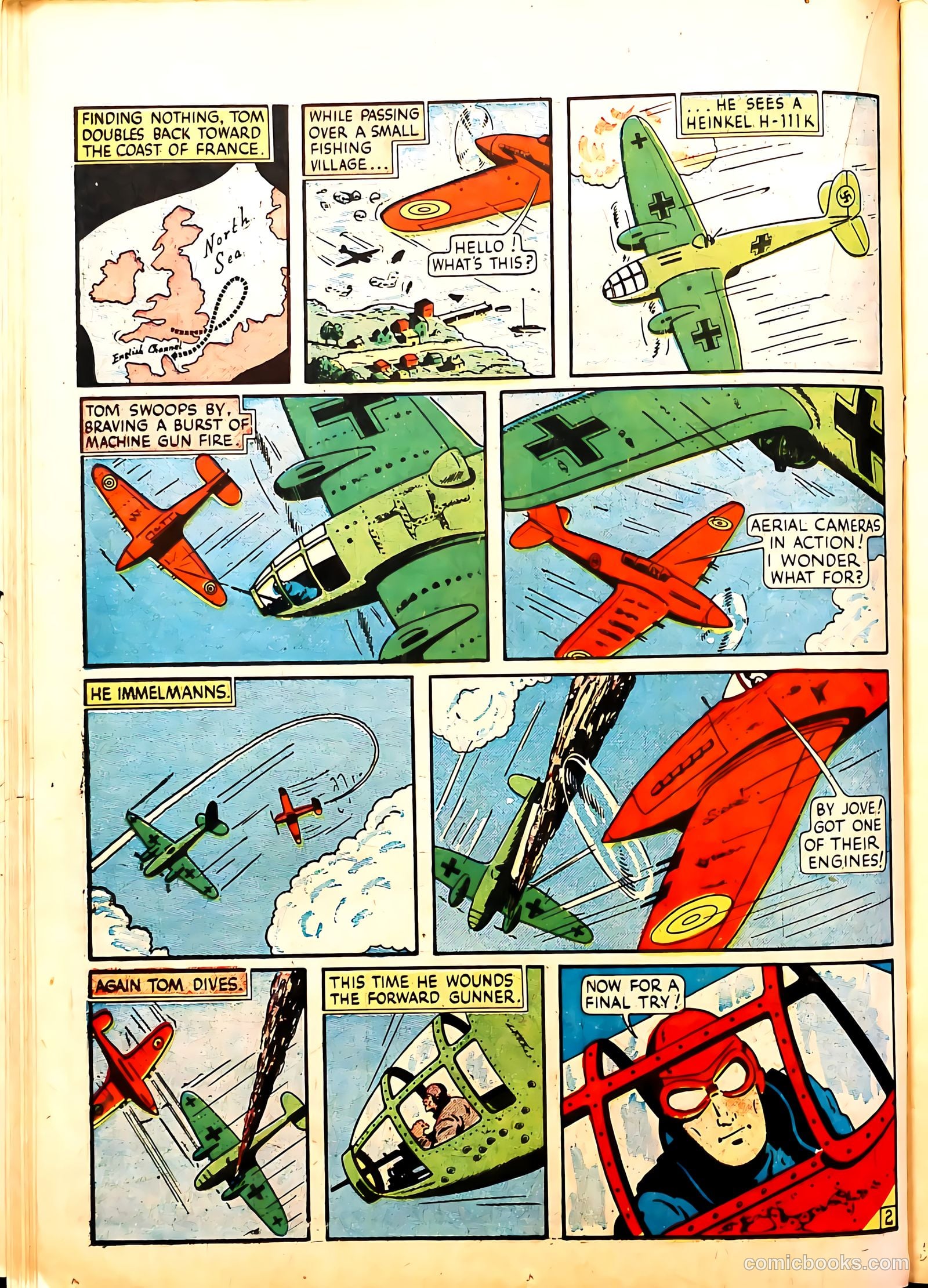 Wings Comics #2 (1940) — page 26 of 68