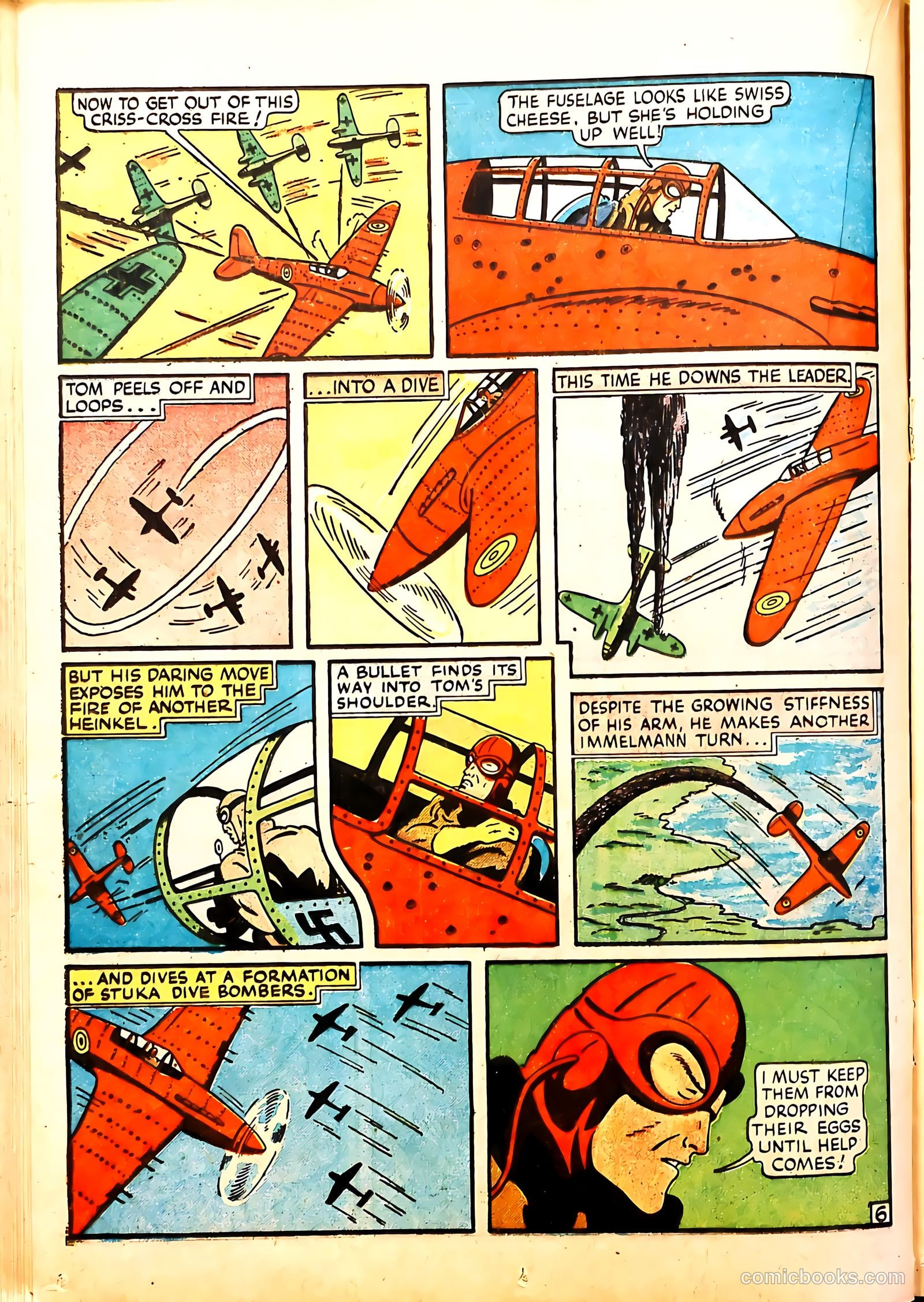 Wings Comics #2 (1940) — page 30 of 68