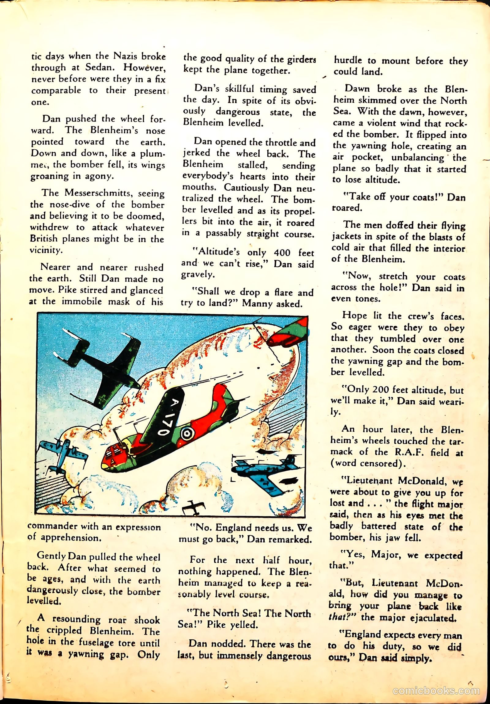 Wings Comics #2 (1940) — page 33 of 68