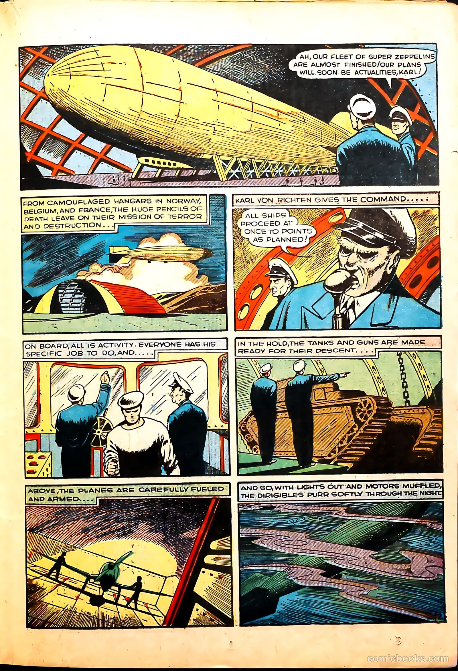 Wings Comics #2 (1940) — page 35 of 68