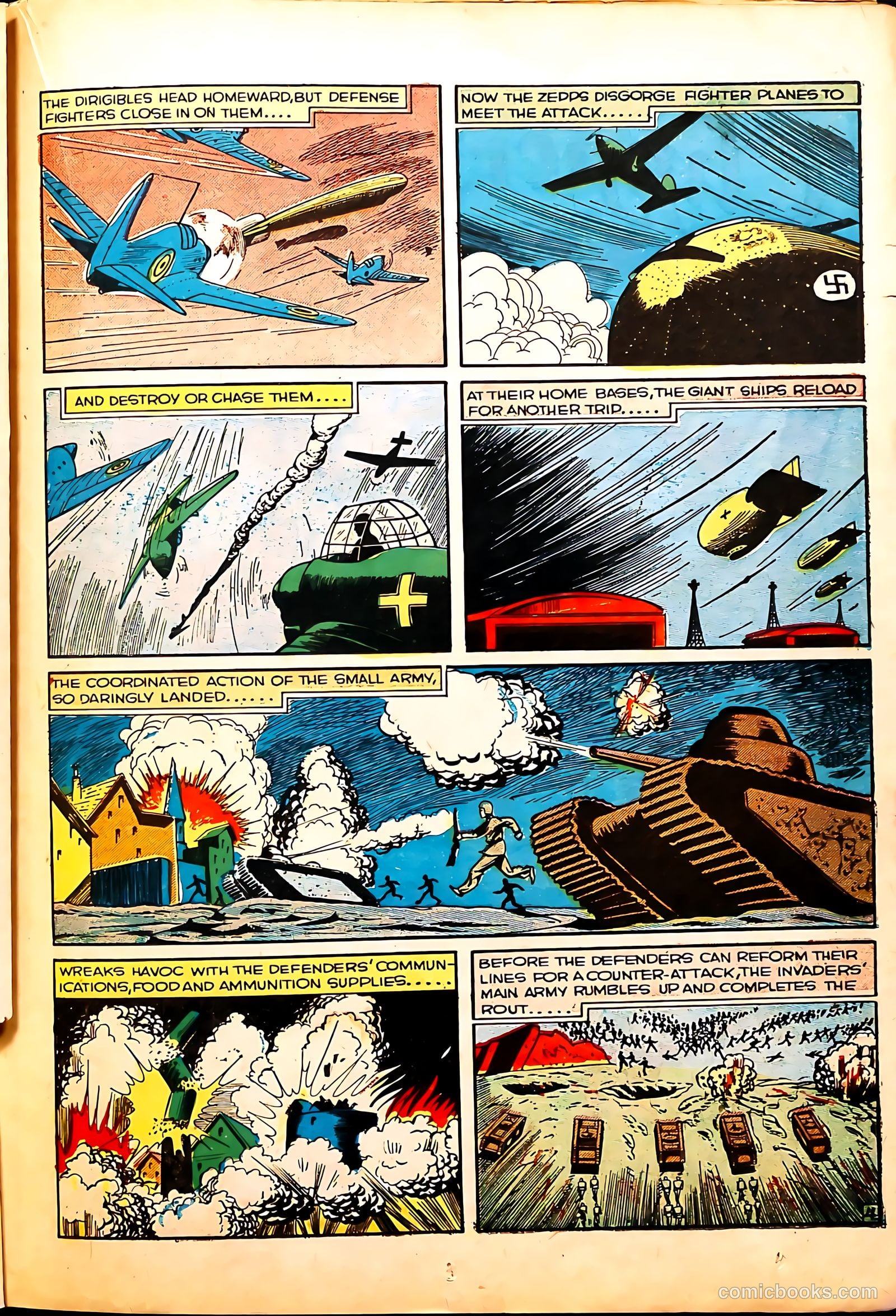 Wings Comics #2 (1940) — page 37 of 68