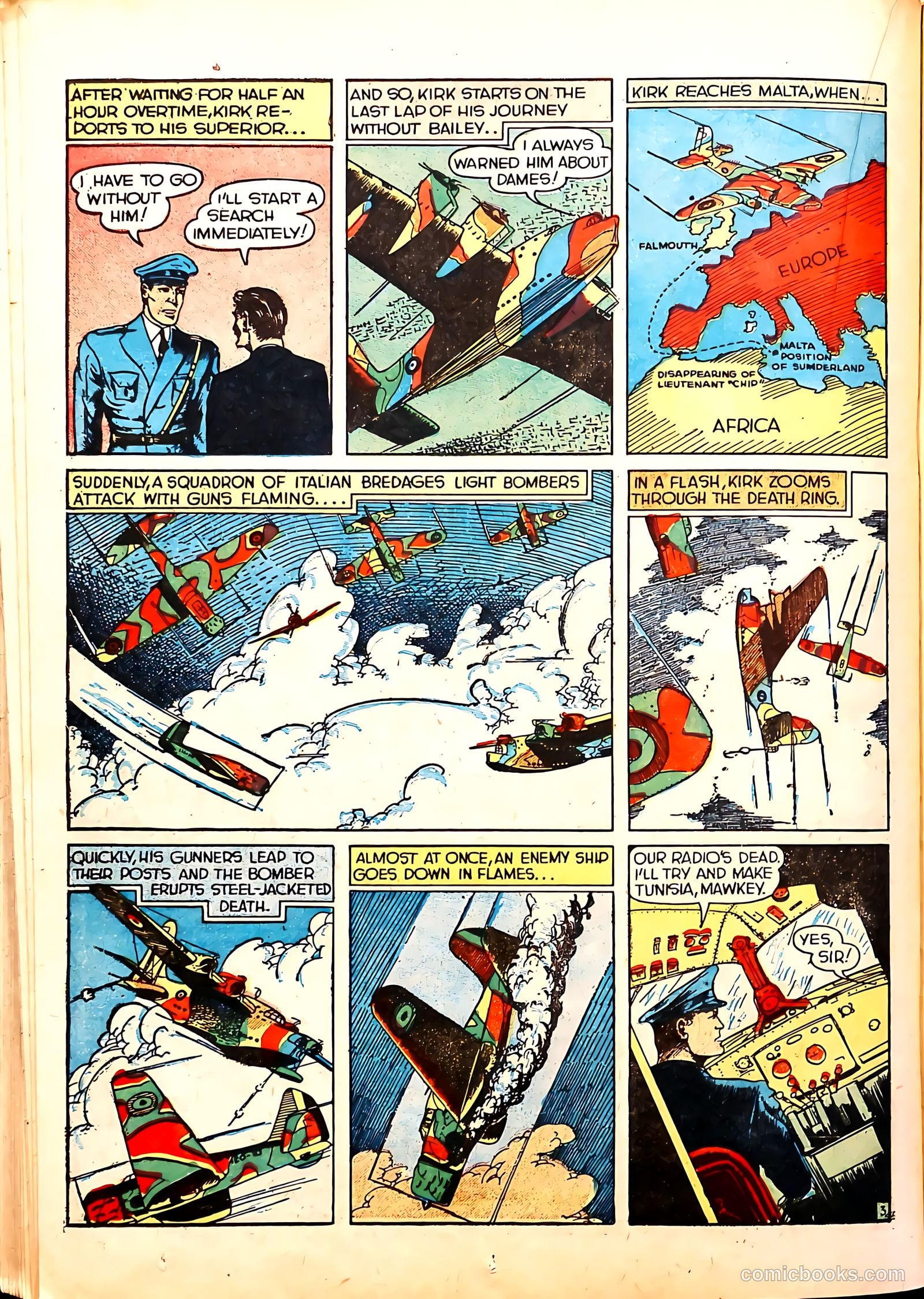 Wings Comics #2 (1940) — page 40 of 68