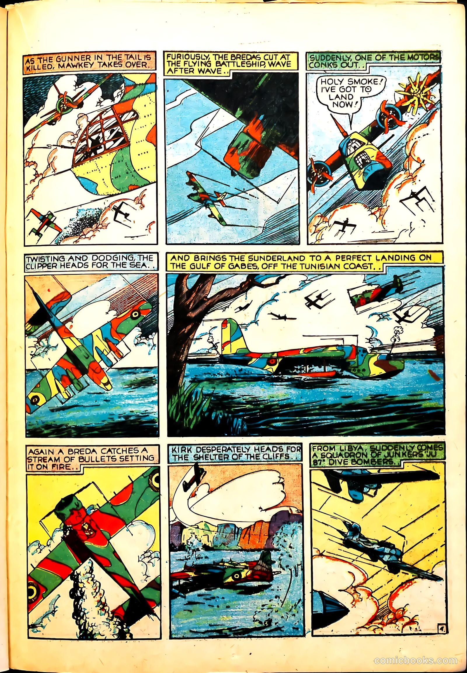 Wings Comics #2 (1940) — page 41 of 68