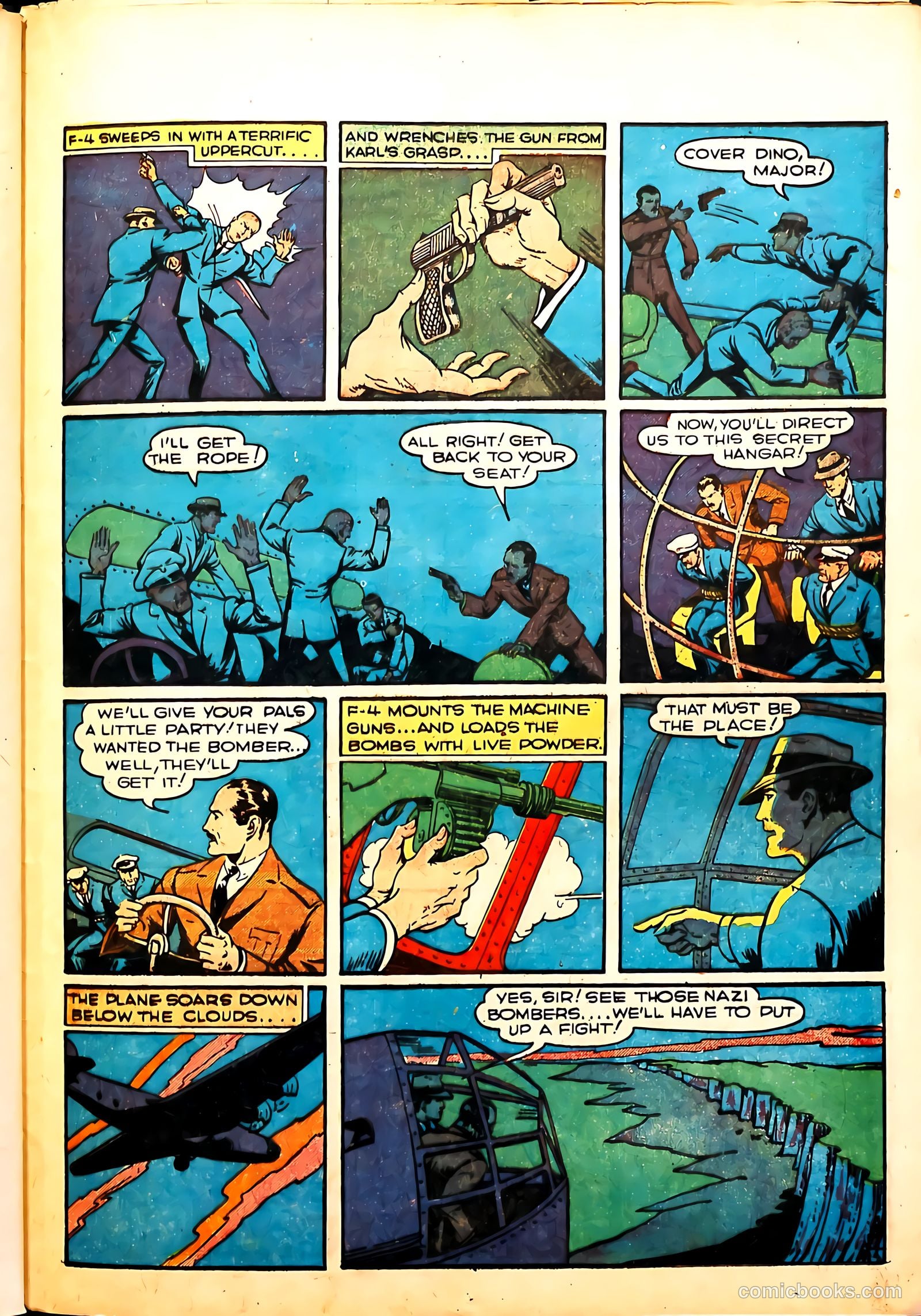 Wings Comics #2 (1940) — page 49 of 68