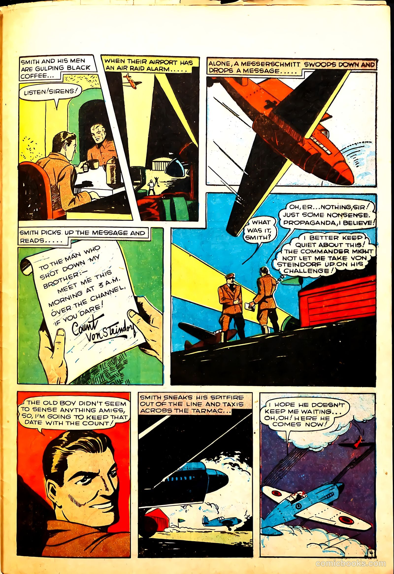 Wings Comics #2 (1940) — page 55 of 68