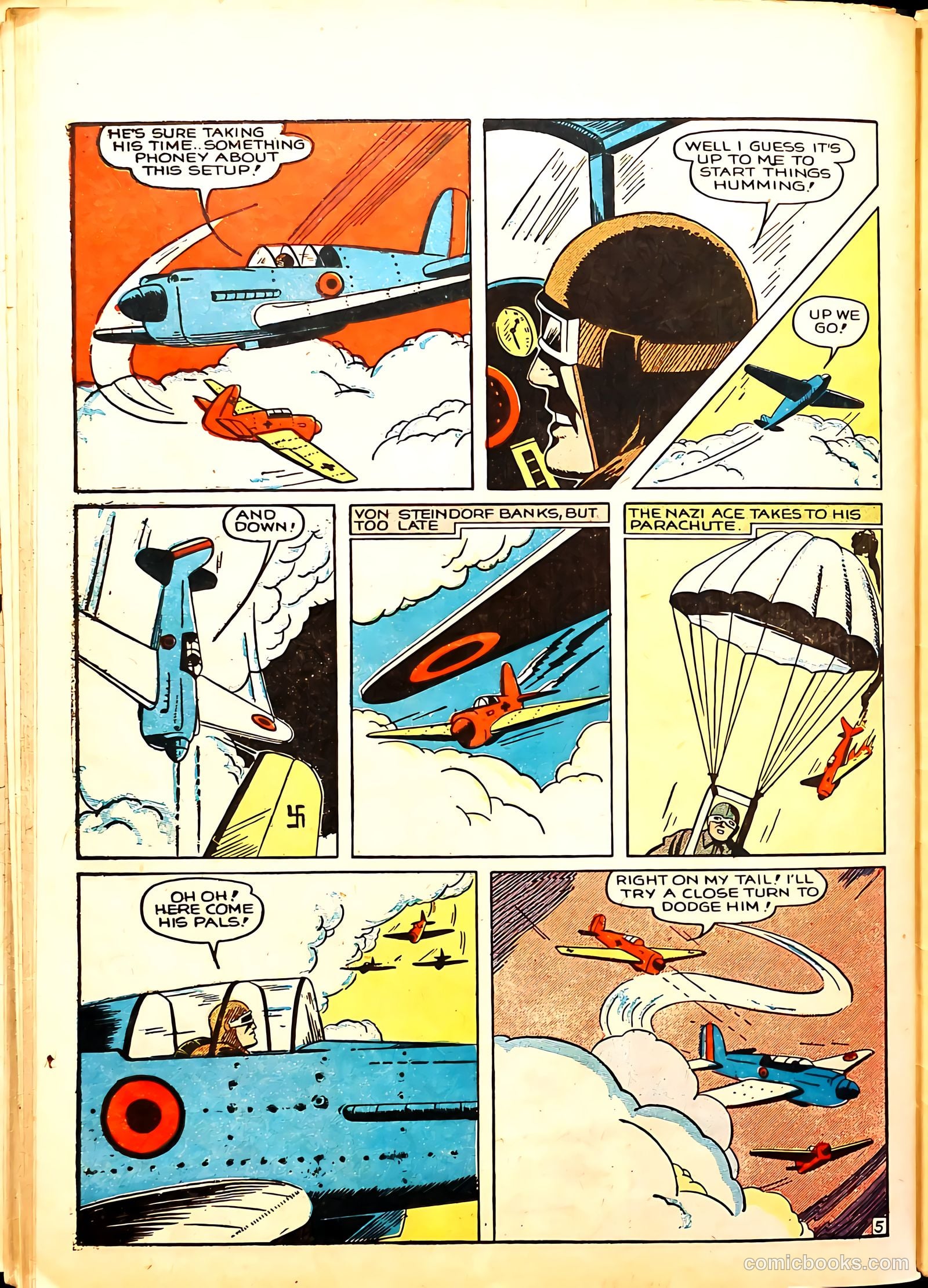 Wings Comics #2 (1940) — page 56 of 68