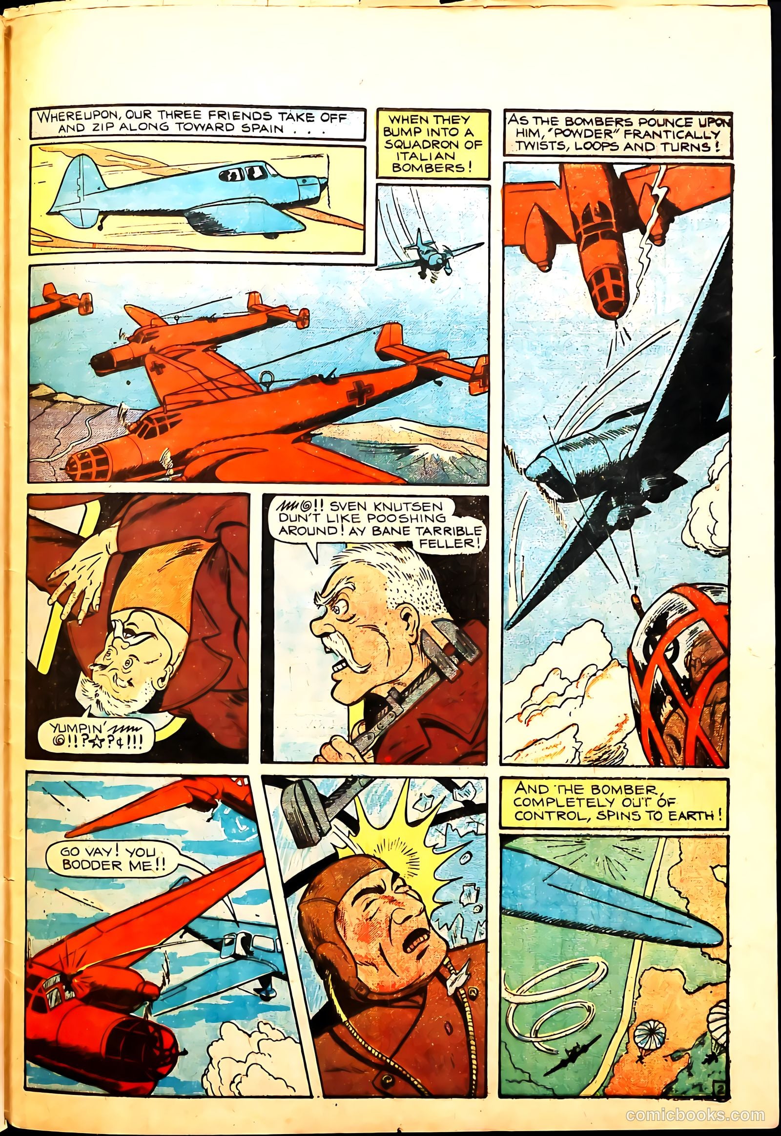 Wings Comics #2 (1940) — page 63 of 68