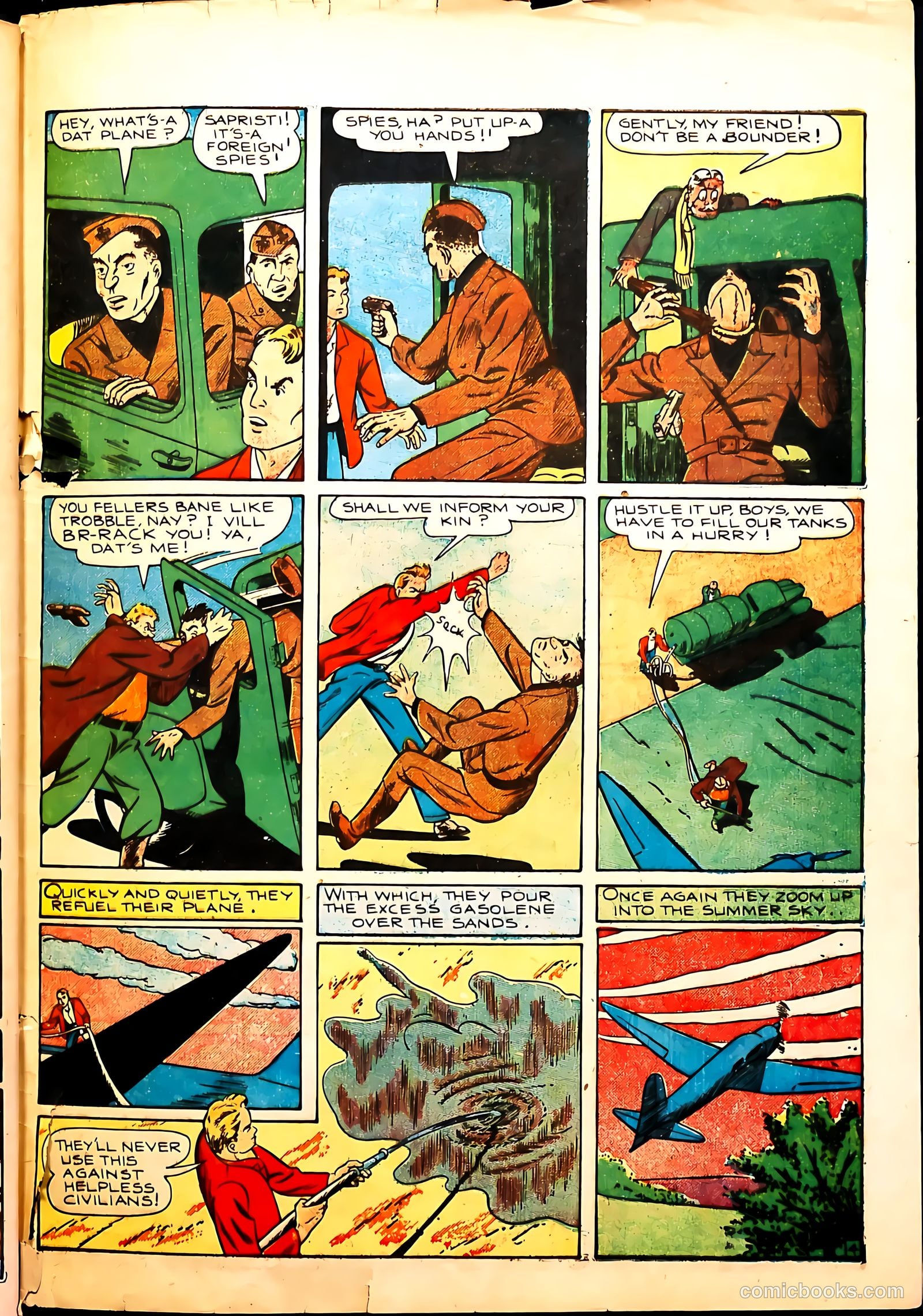 Wings Comics #2 (1940) — page 65 of 68