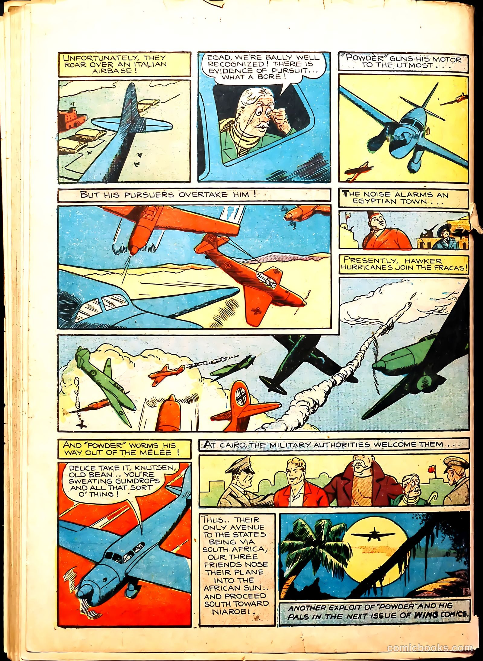 Wings Comics #2 (1940) — page 66 of 68