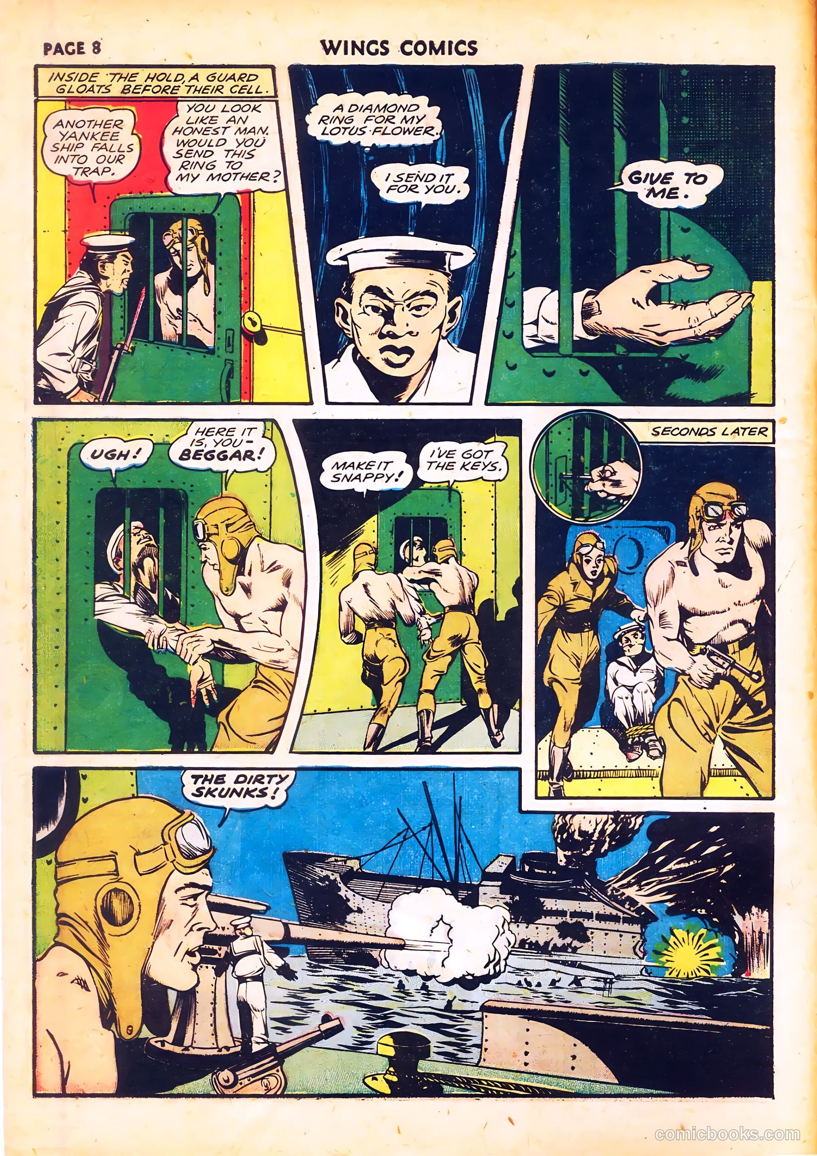 Wings Comics #20 (1942) — page 10 of 68