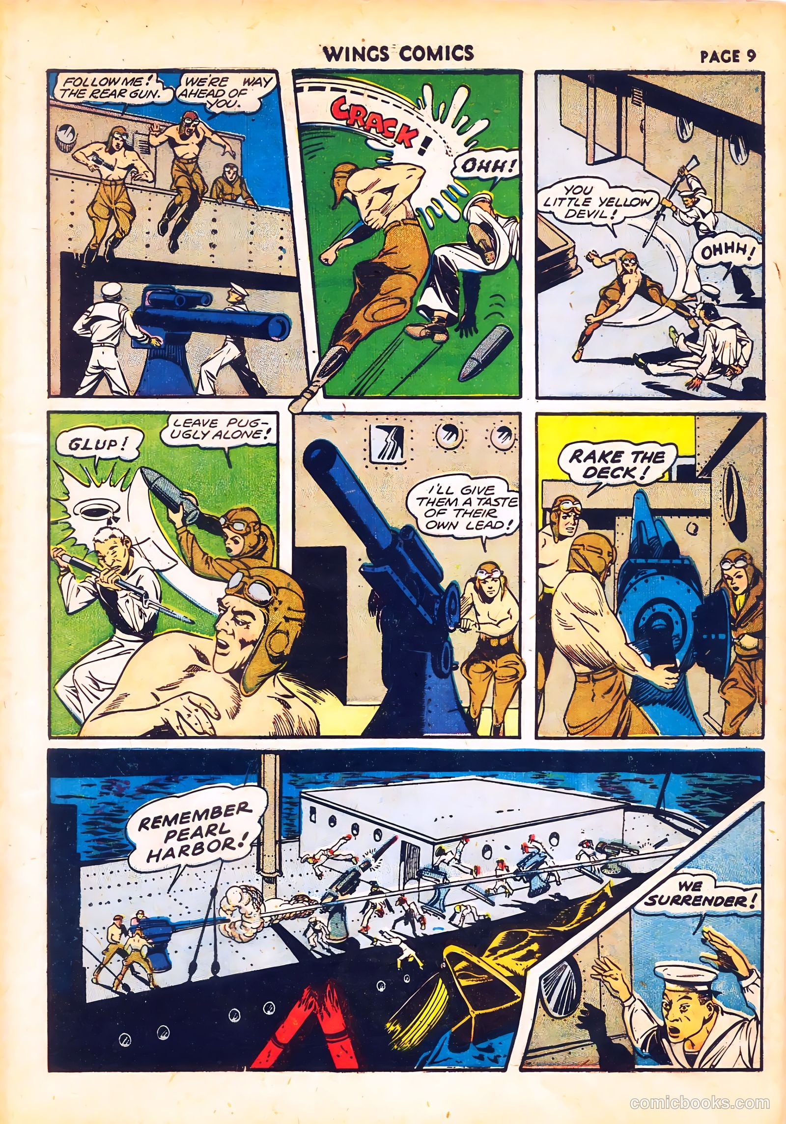 Wings Comics #20 (1942) — page 11 of 68