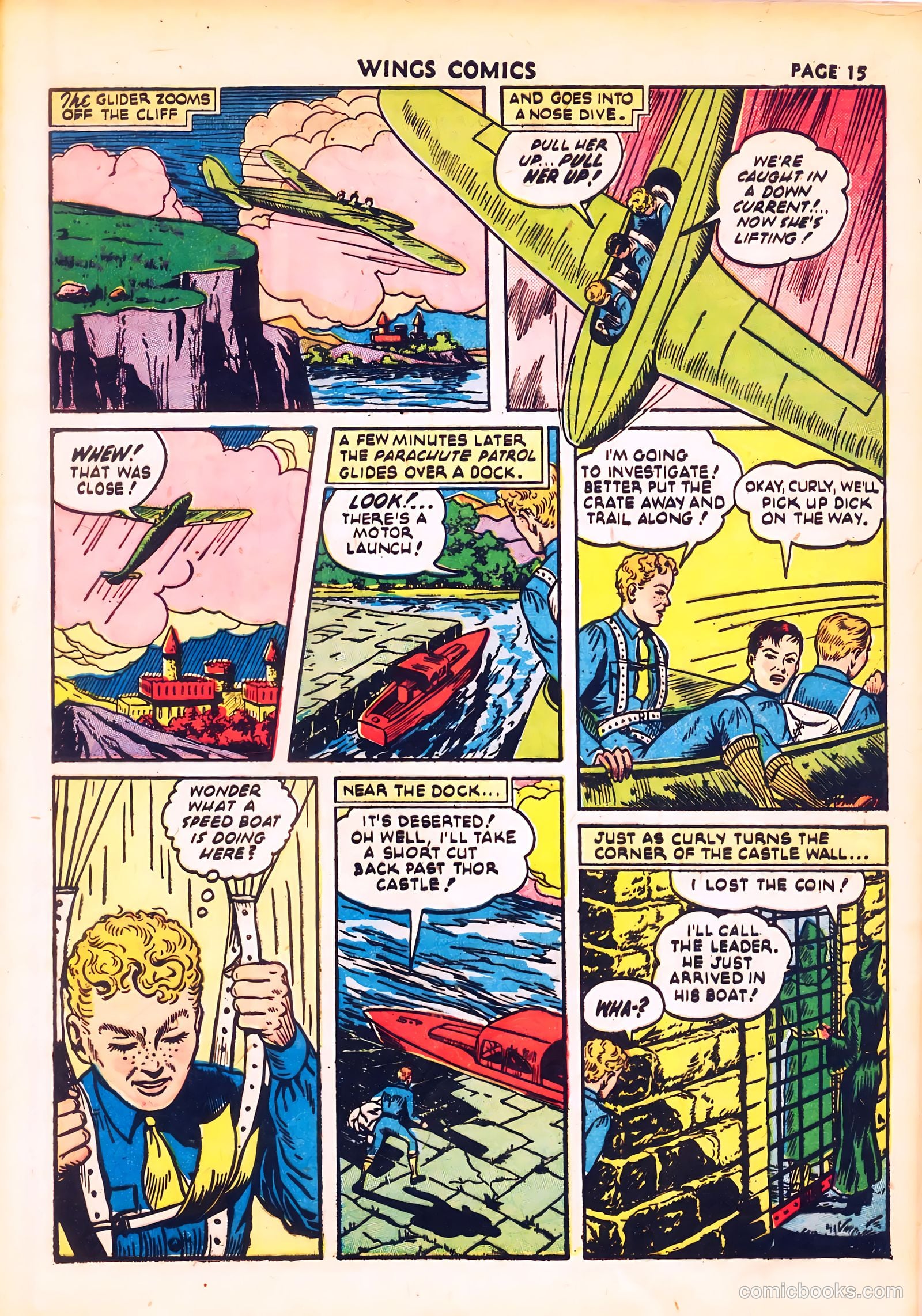 Wings Comics #20 (1942) — page 17 of 68