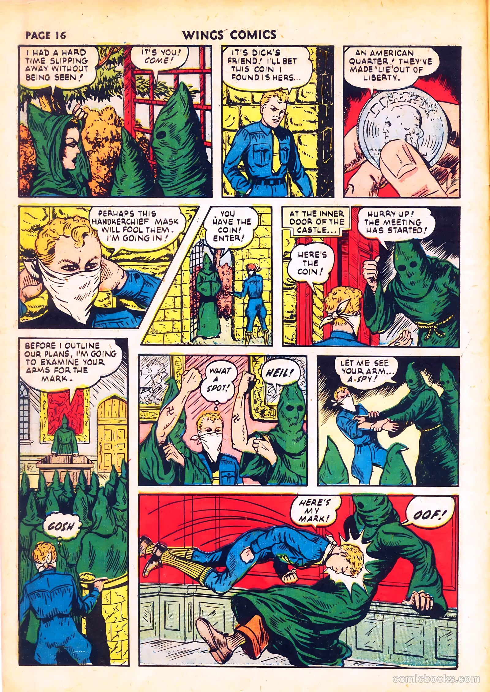 Wings Comics #20 (1942) — page 18 of 68