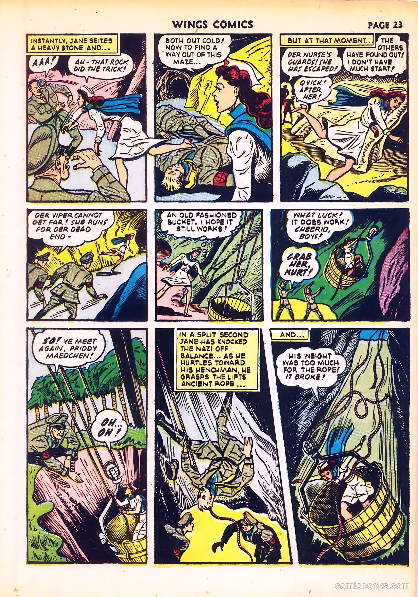Wings Comics #20 (1942) — page 25 of 68