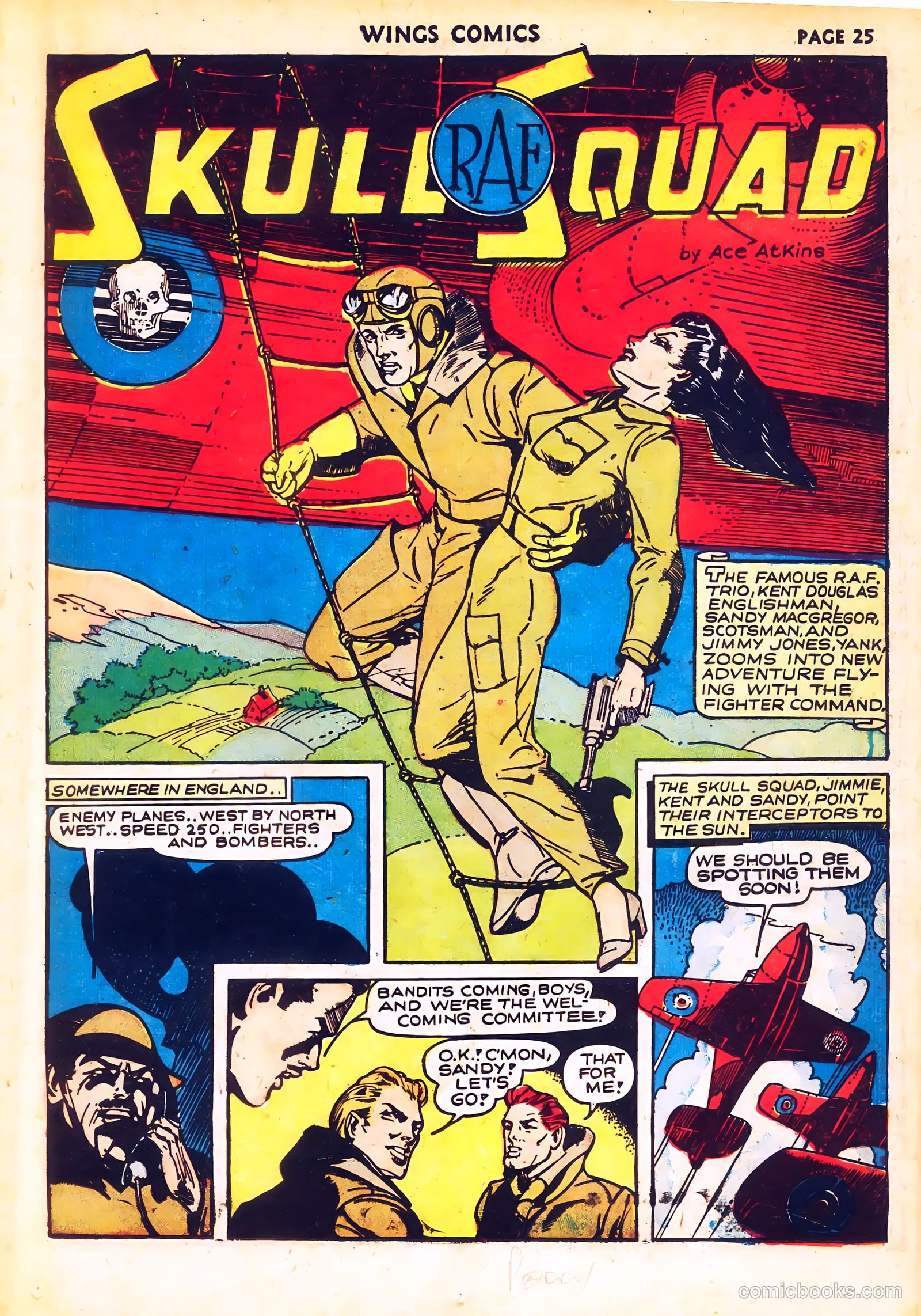 Wings Comics #20 (1942) — page 27 of 68