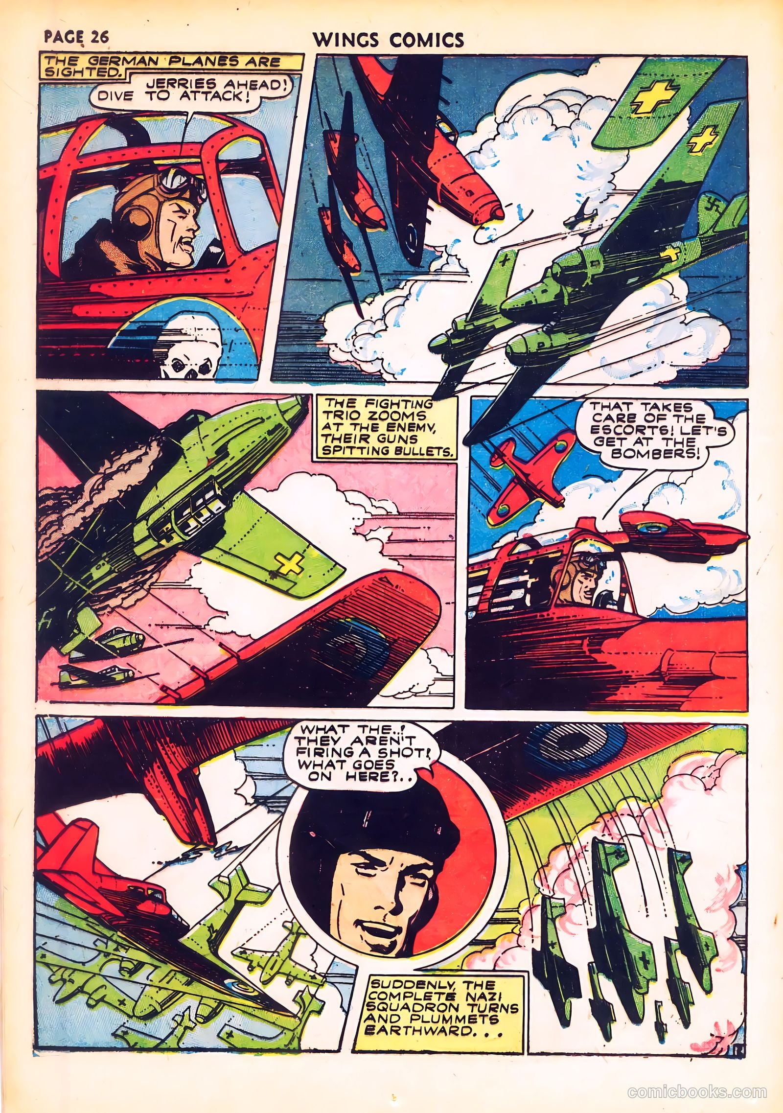 Wings Comics #20 (1942) — page 28 of 68