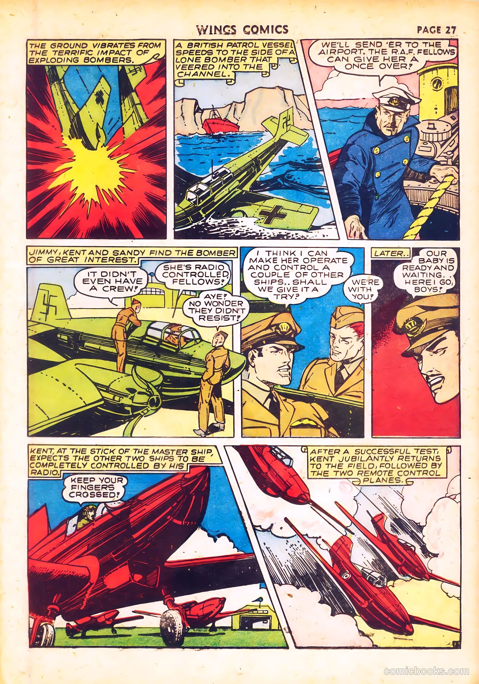 Wings Comics #20 (1942) — page 29 of 68