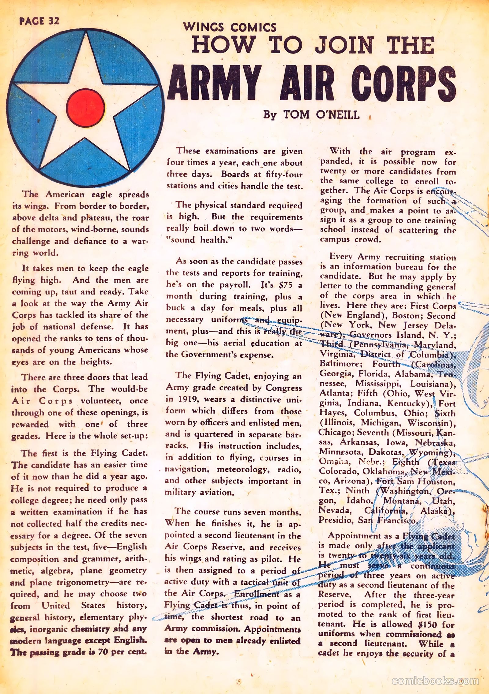Wings Comics #20 (1942) — page 34 of 68