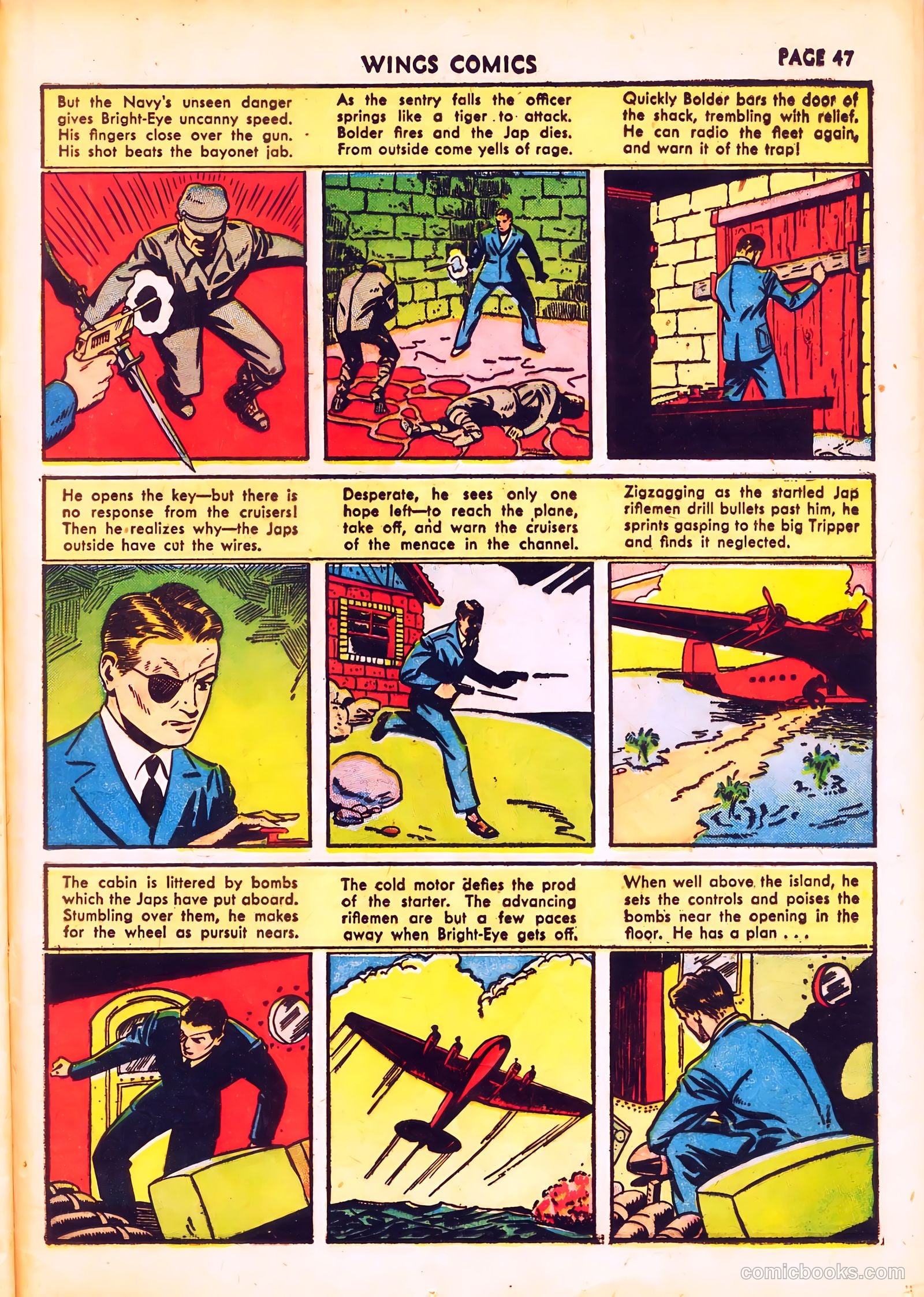Wings Comics #20 (1942) — page 49 of 68