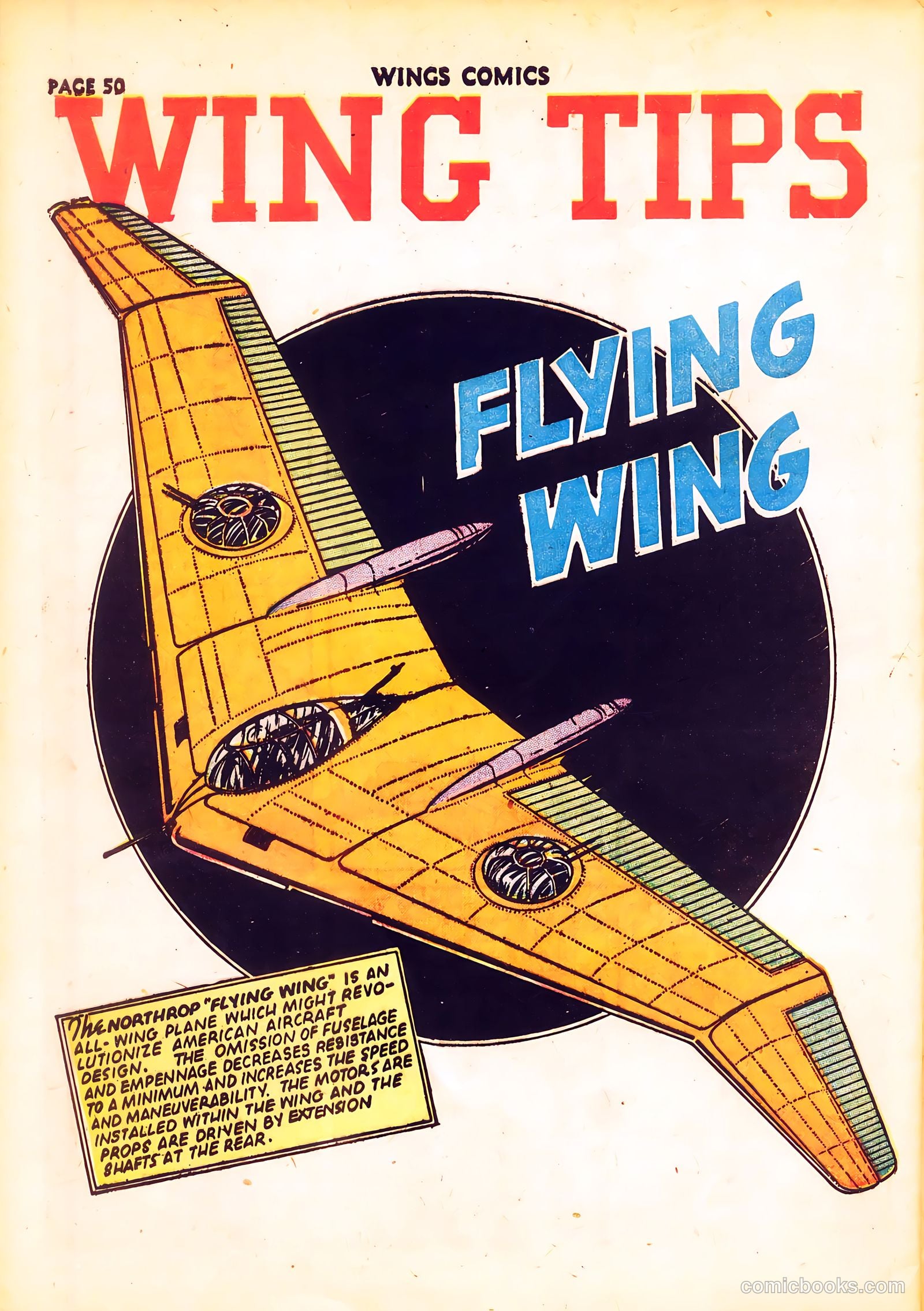 Wings Comics #20 (1942) — page 52 of 68