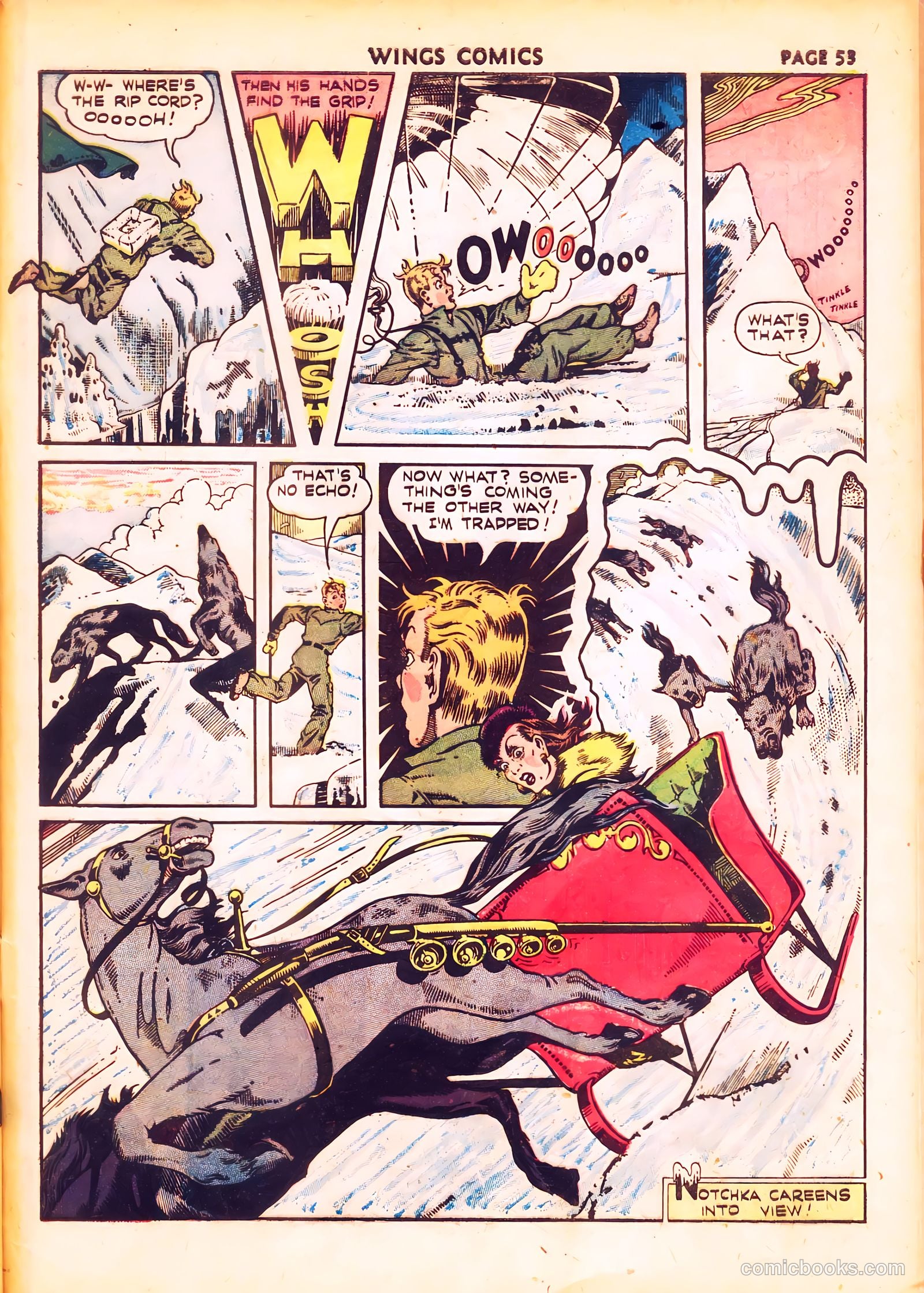 Wings Comics #20 (1942) — page 55 of 68