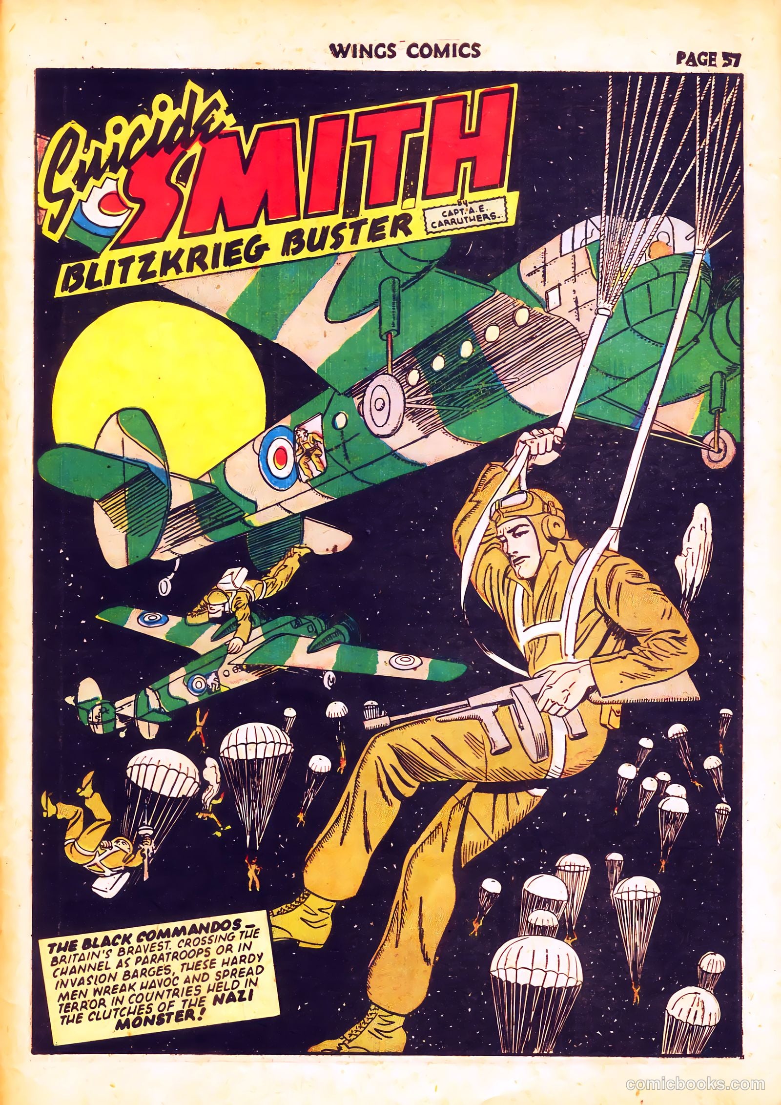 Wings Comics #20 (1942) — page 59 of 68
