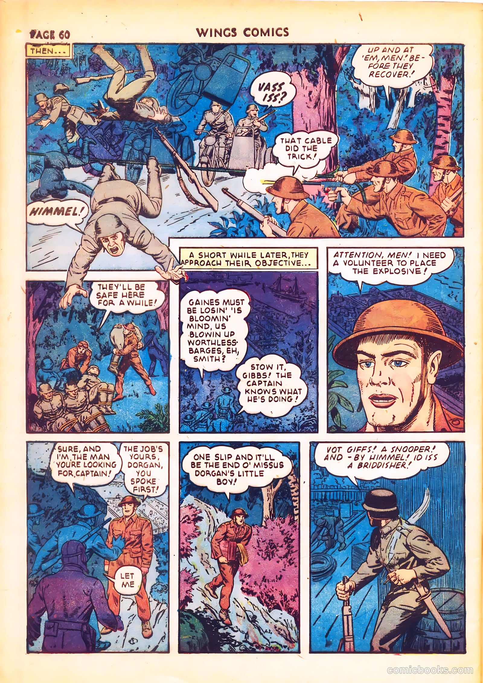 Wings Comics #20 (1942) — page 62 of 68