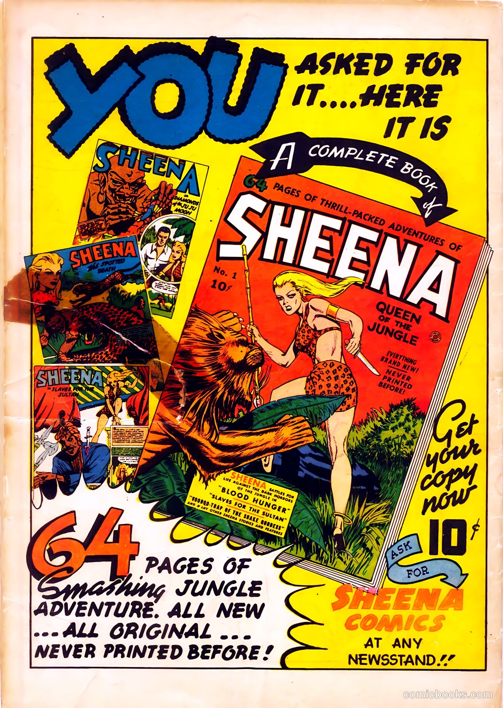 Wings Comics #20 (1942) — page 68 of 68