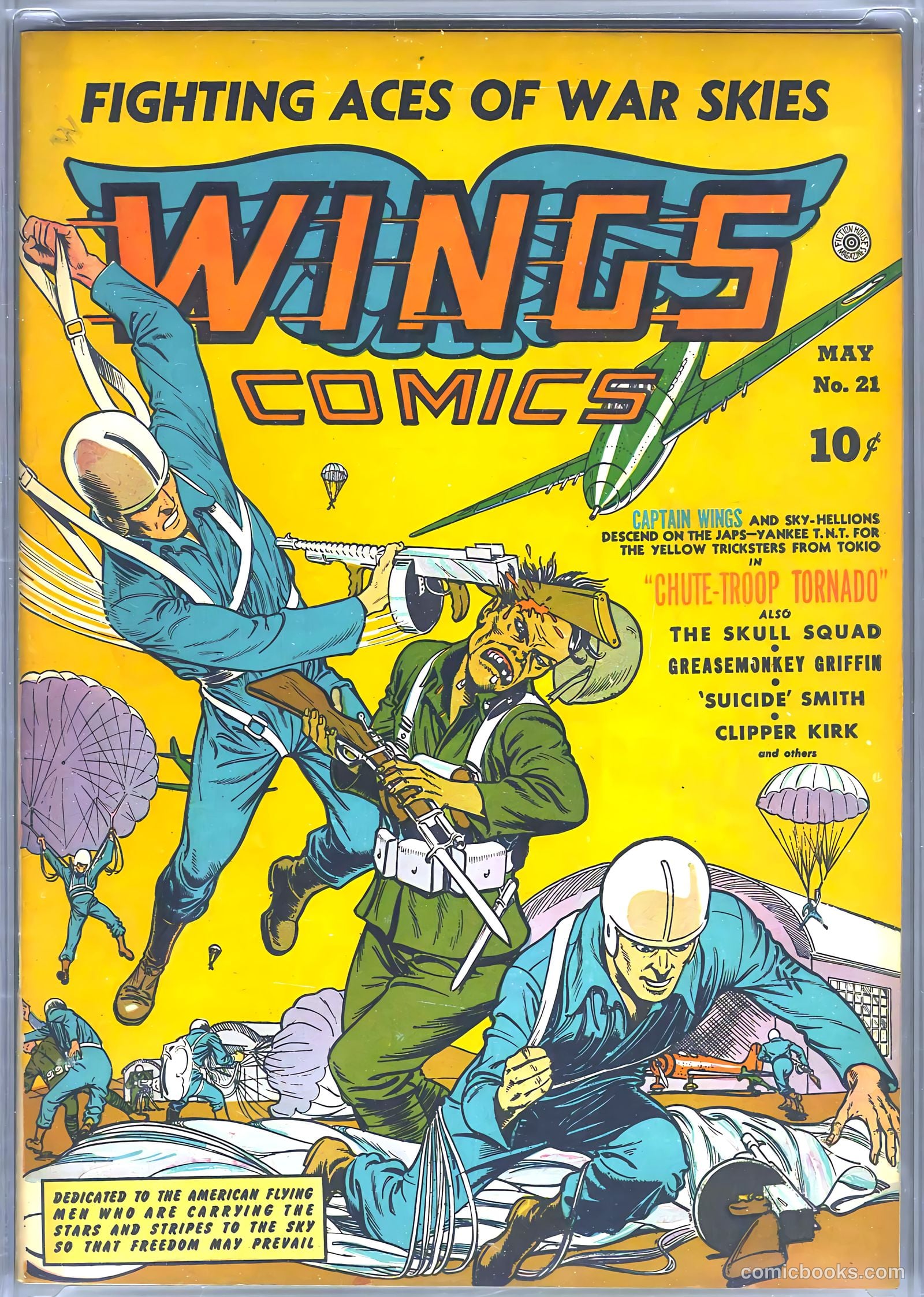 Wings Comics #21