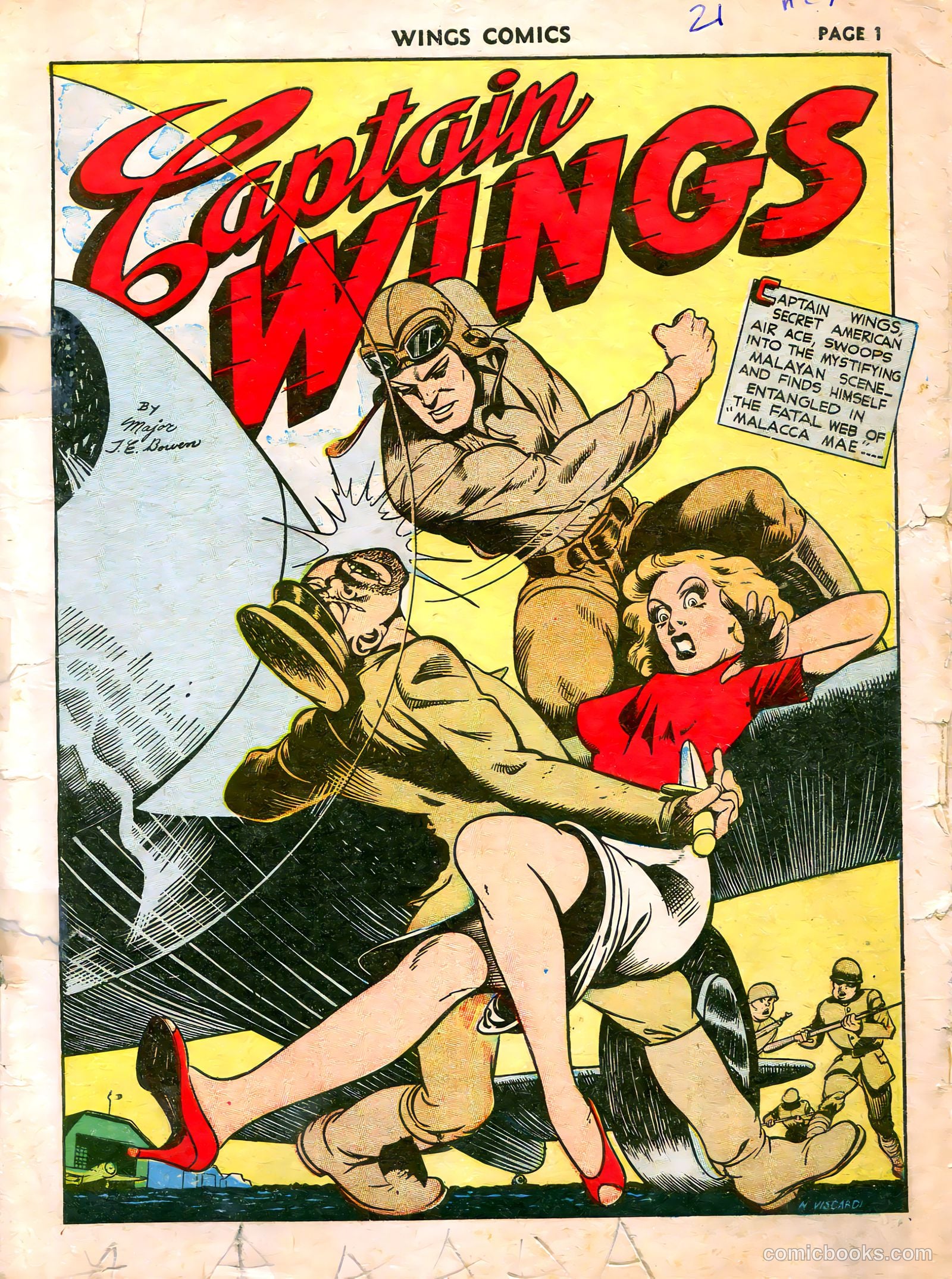 Wings Comics #21 (1942) — page 3 of 68