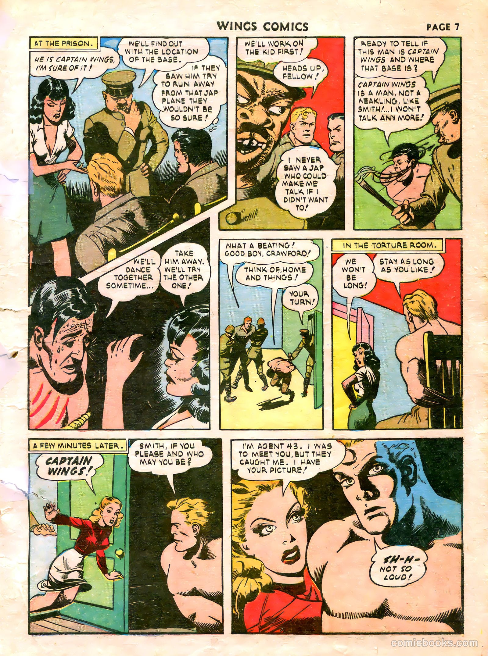 Wings Comics #21 (1942) — page 9 of 68