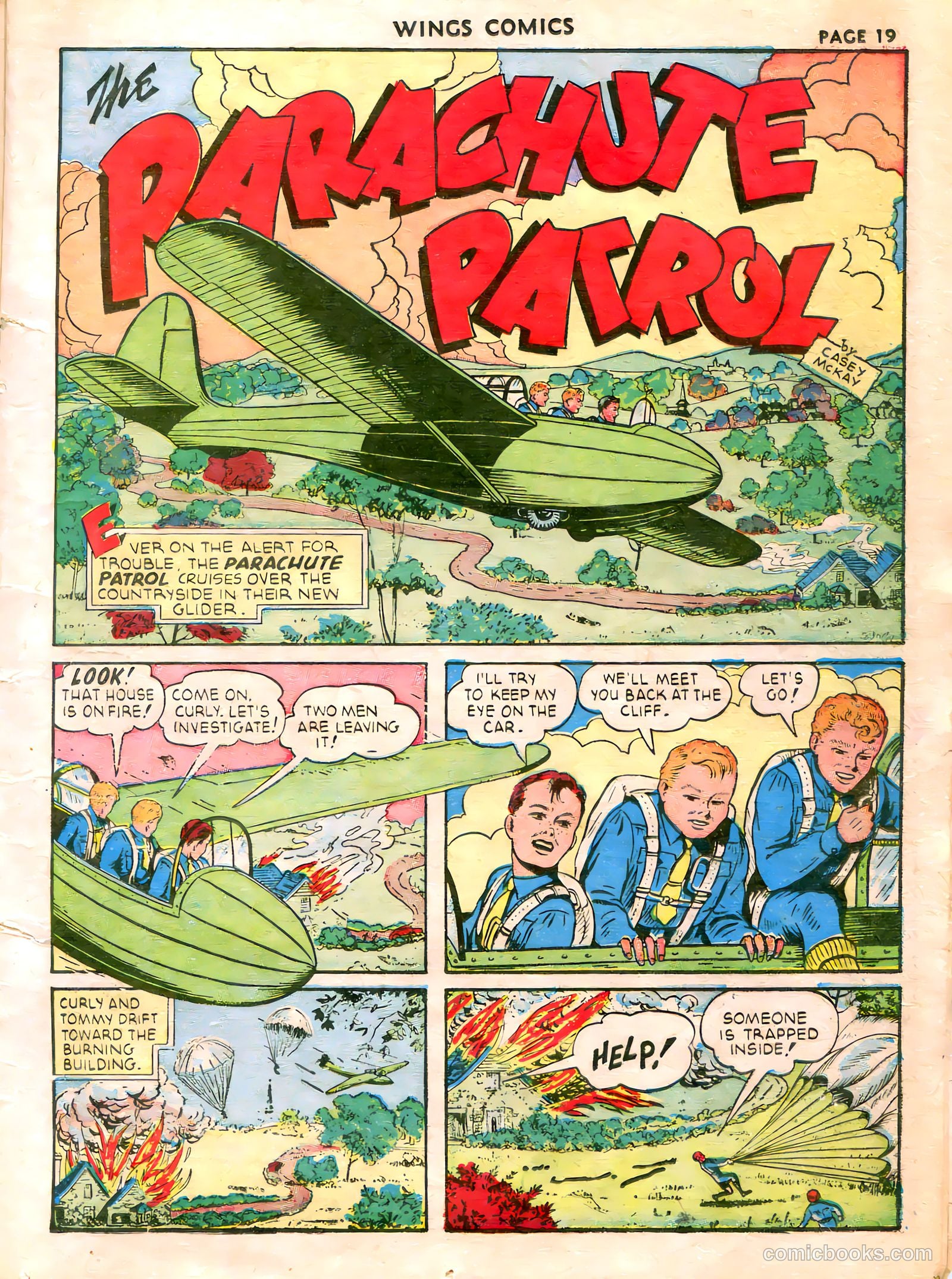 Wings Comics #21 (1942) — page 21 of 68