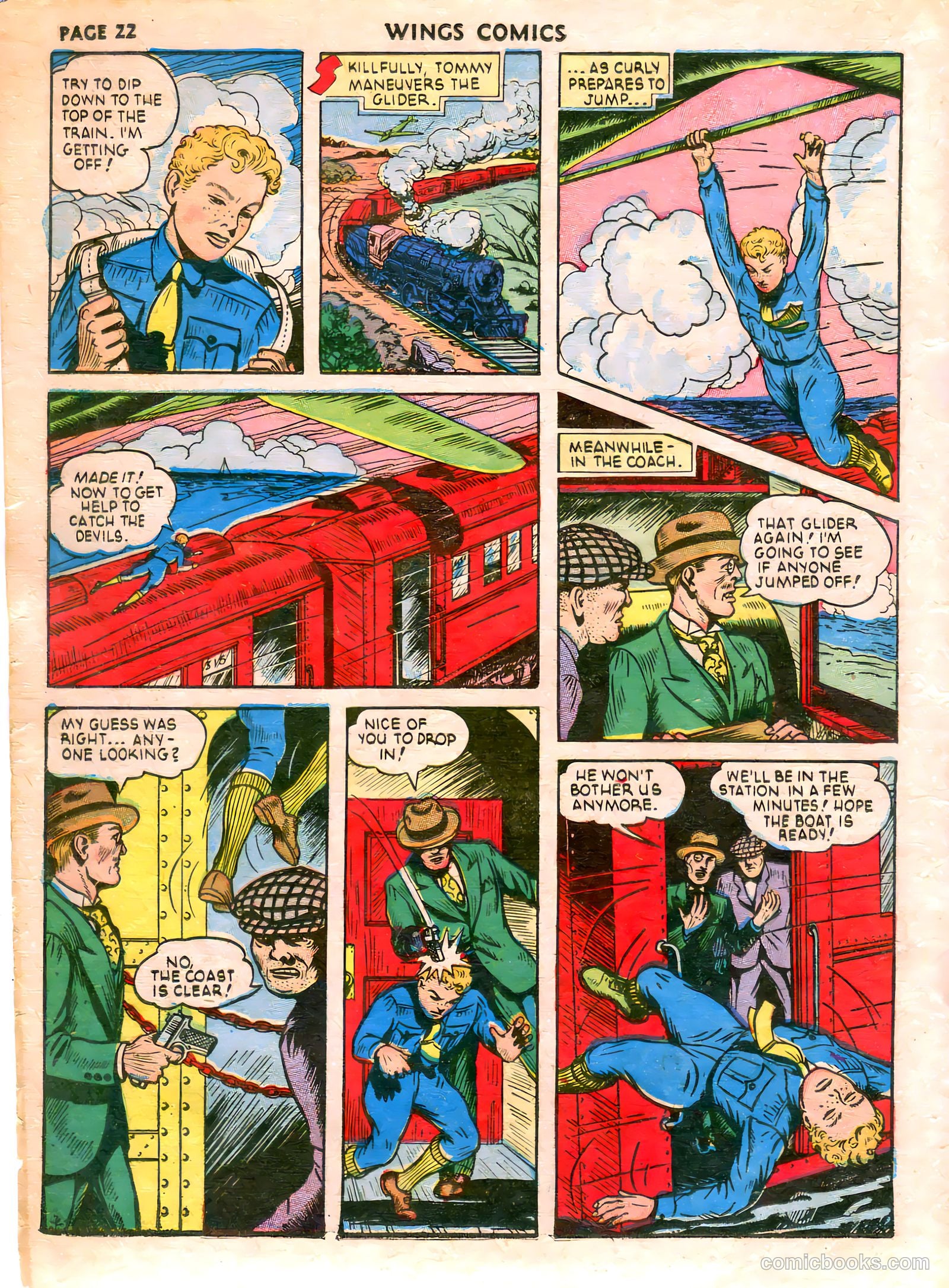 Wings Comics #21 (1942) — page 24 of 68