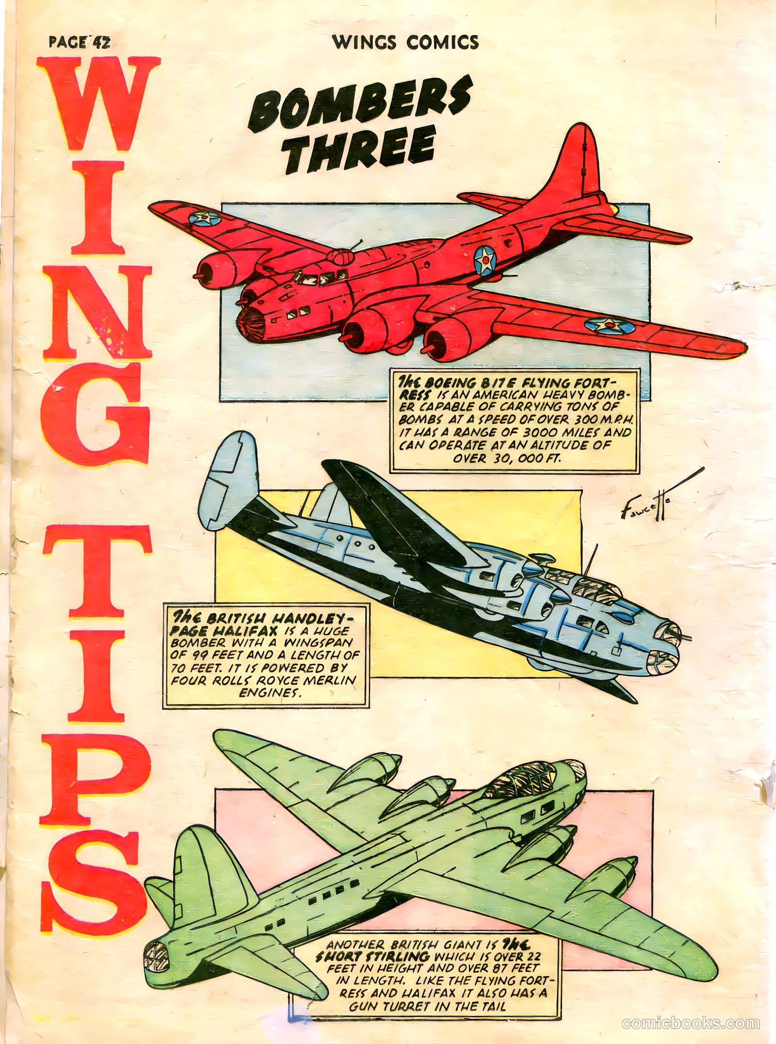 Wings Comics #21 (1942) — page 44 of 68