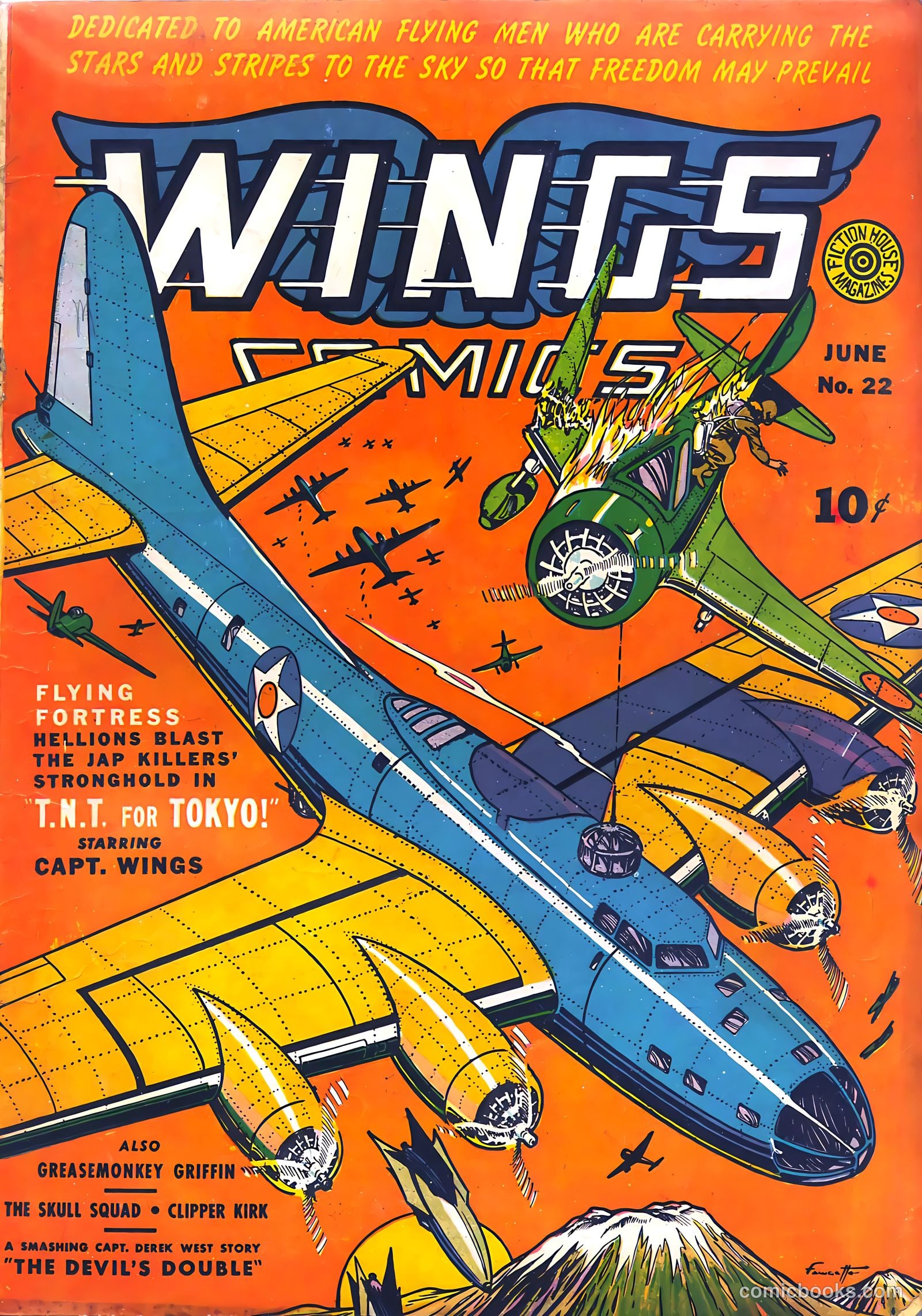 Wings Comics #22