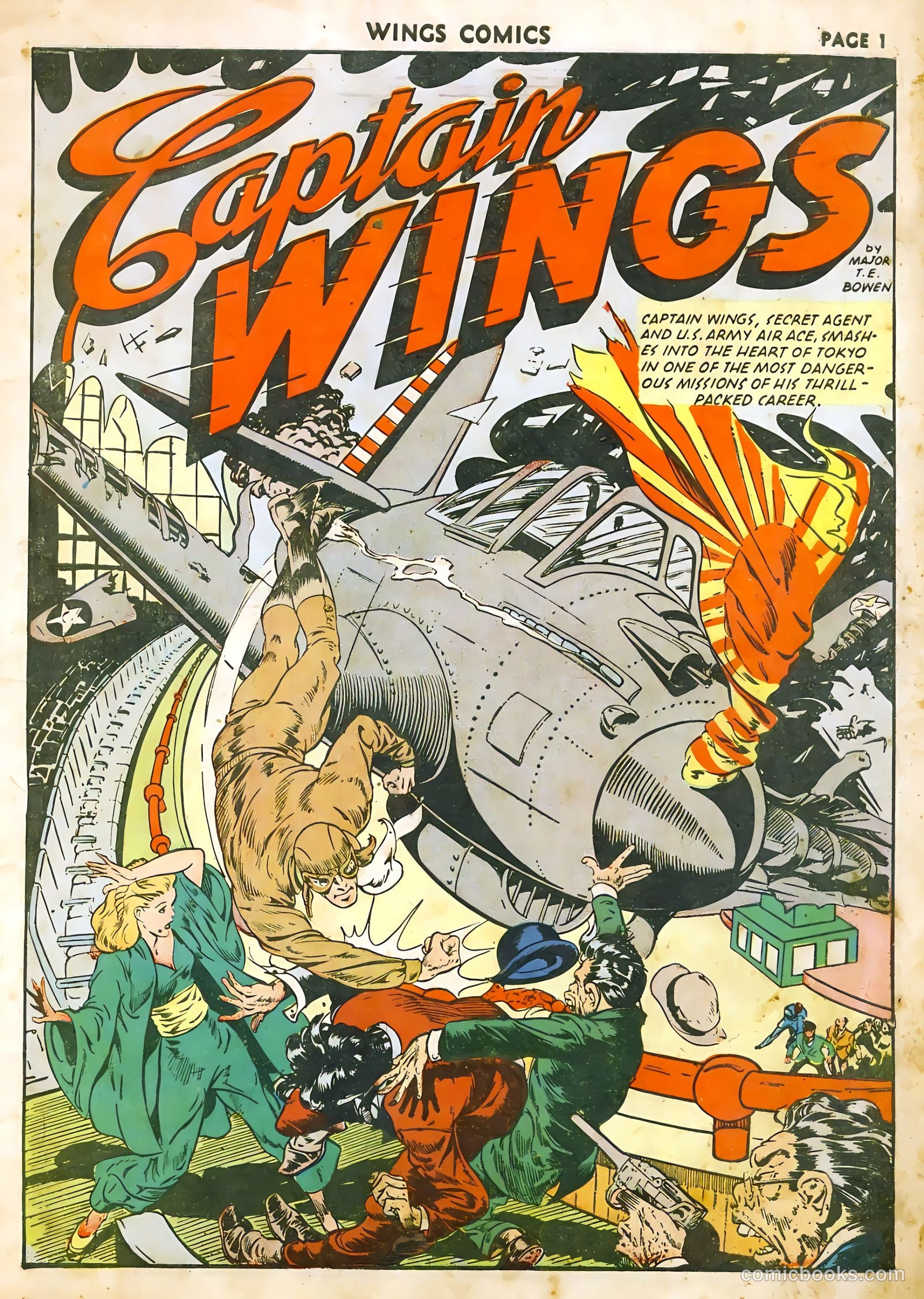 Wings Comics #22 (1942) — page 3 of 68