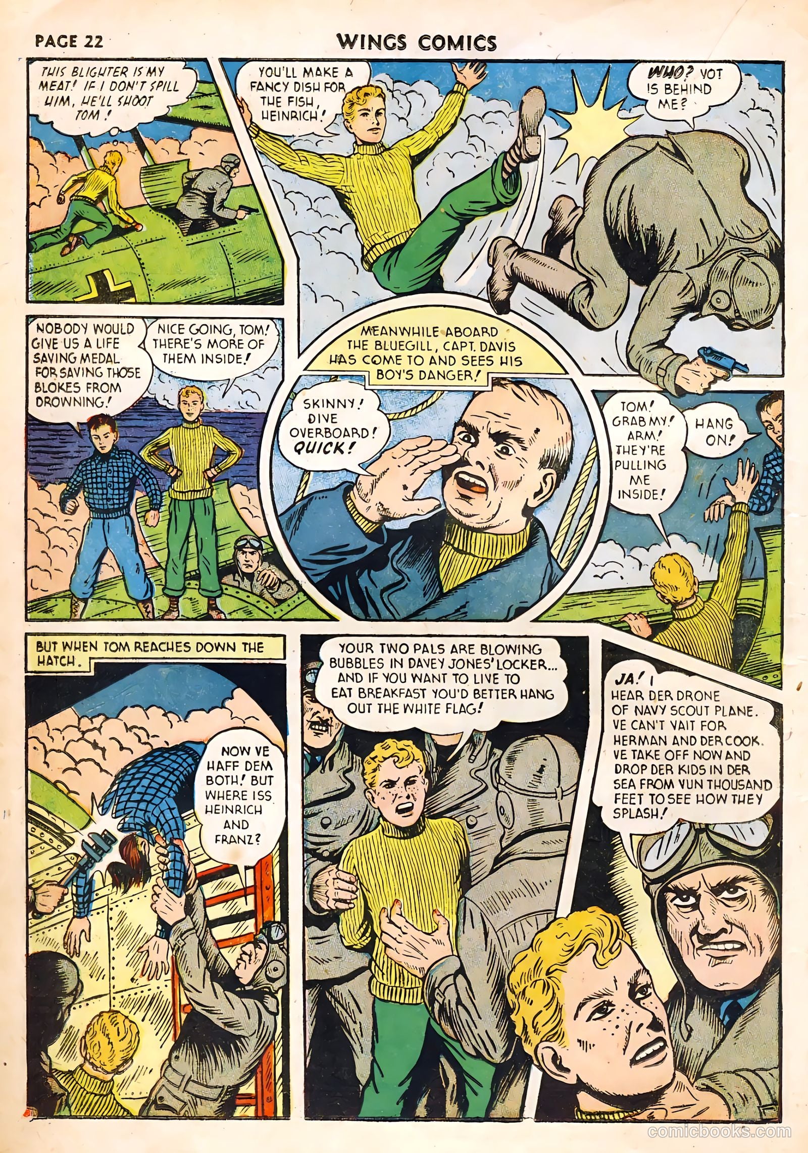 Wings Comics #22 (1942) — page 24 of 68