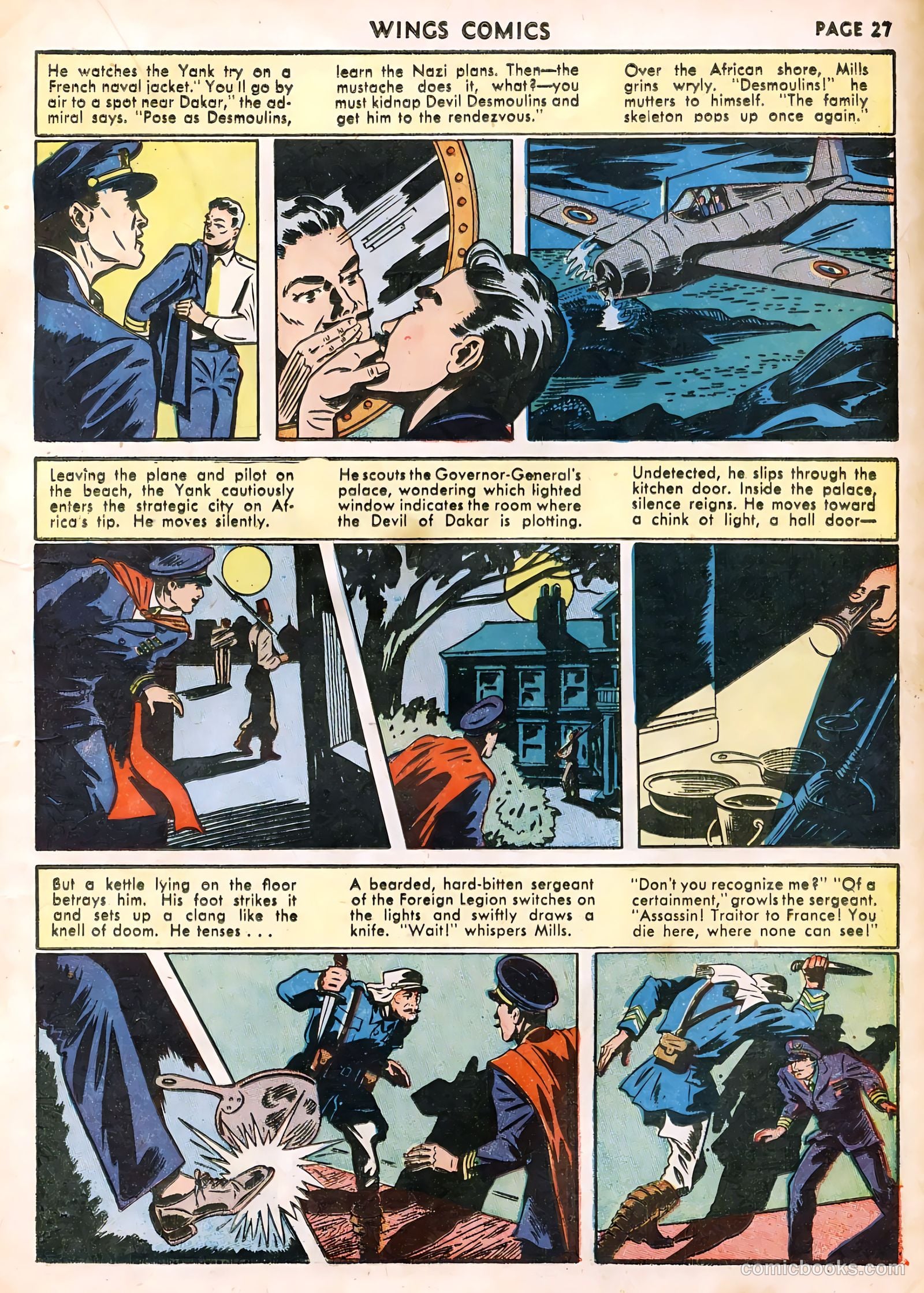 Wings Comics #22 (1942) — page 29 of 68